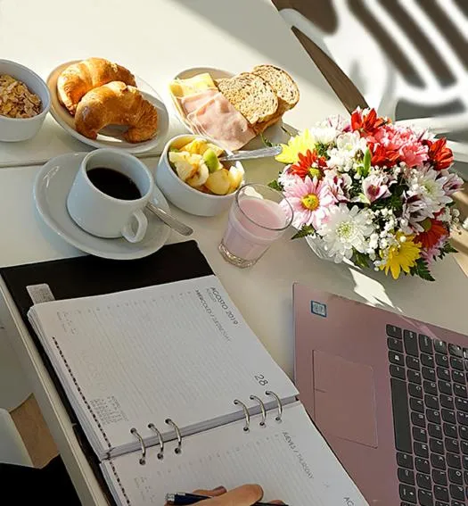 Breakfast in Amerian Rafaela Hotel