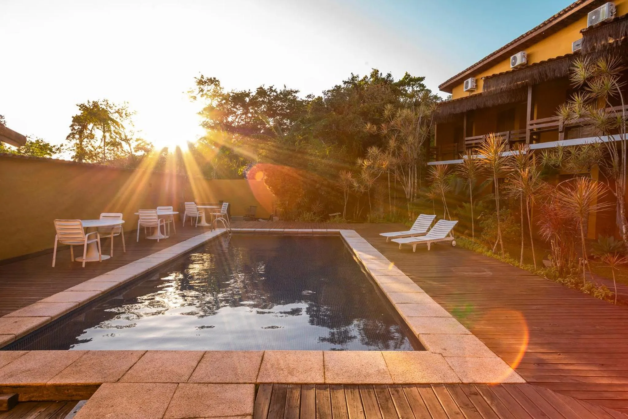 Pool view in Pousada In Bali - Maresias