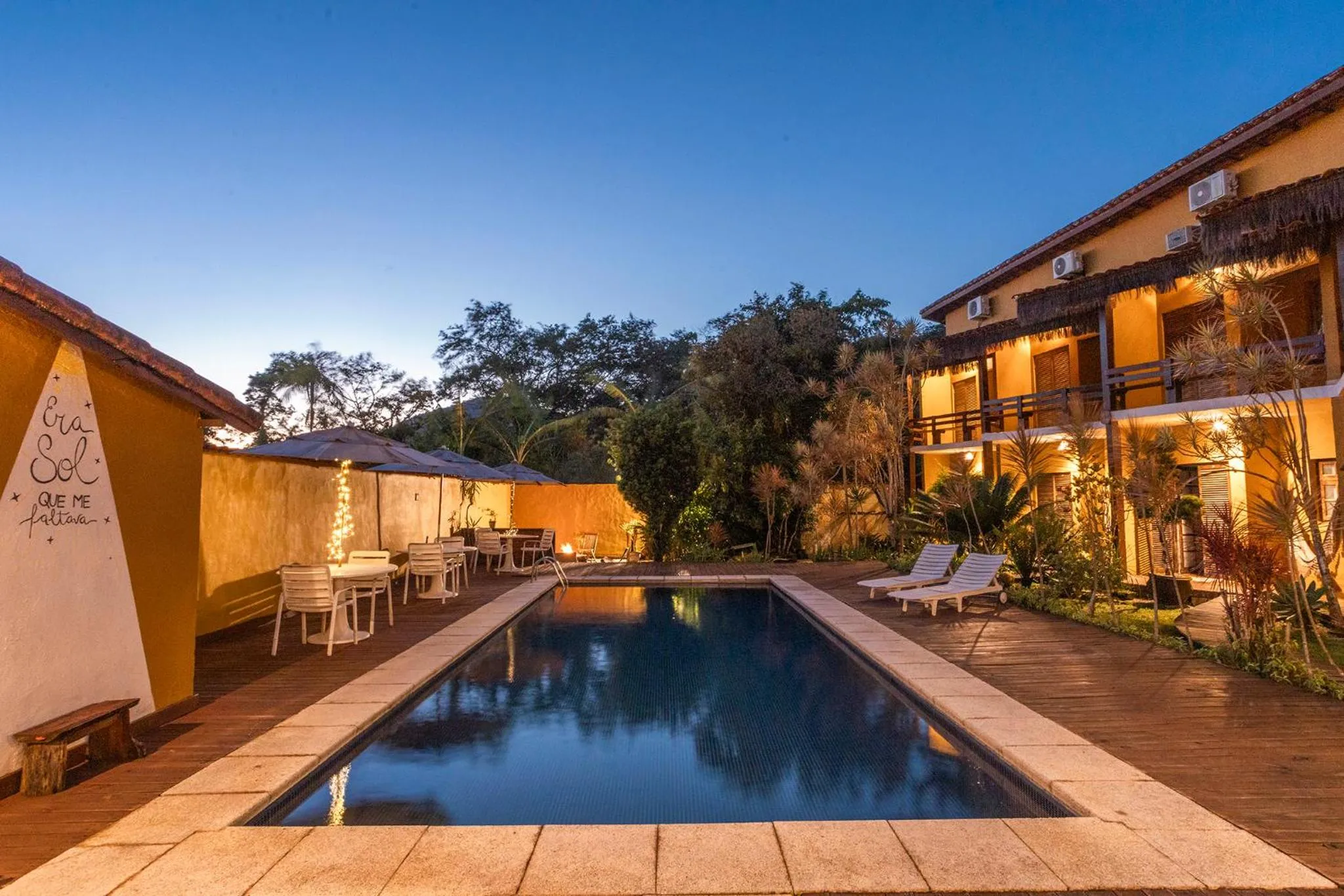 Pool view in Pousada In Bali - Maresias