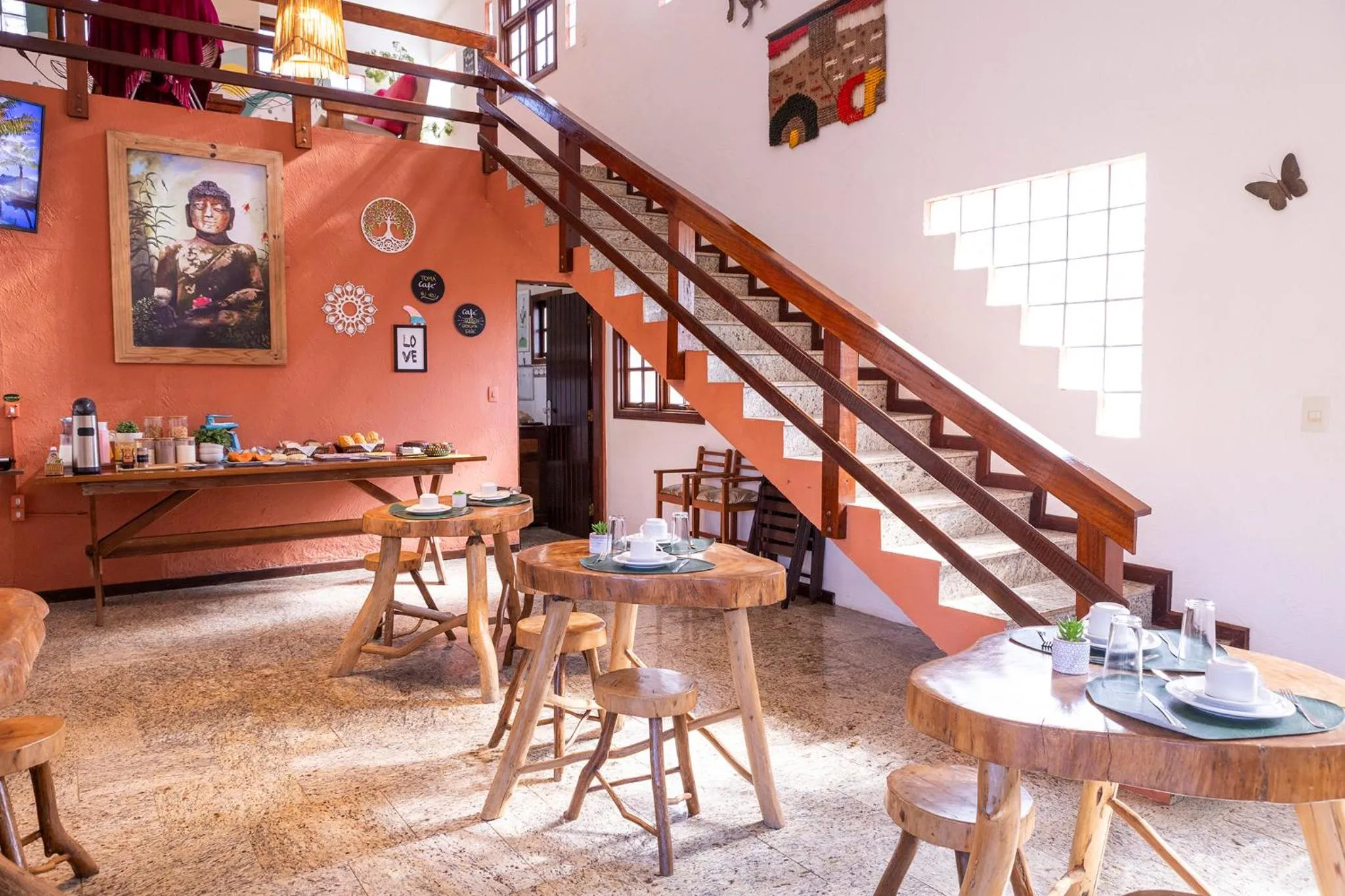 Living room in Pousada In Bali - Maresias