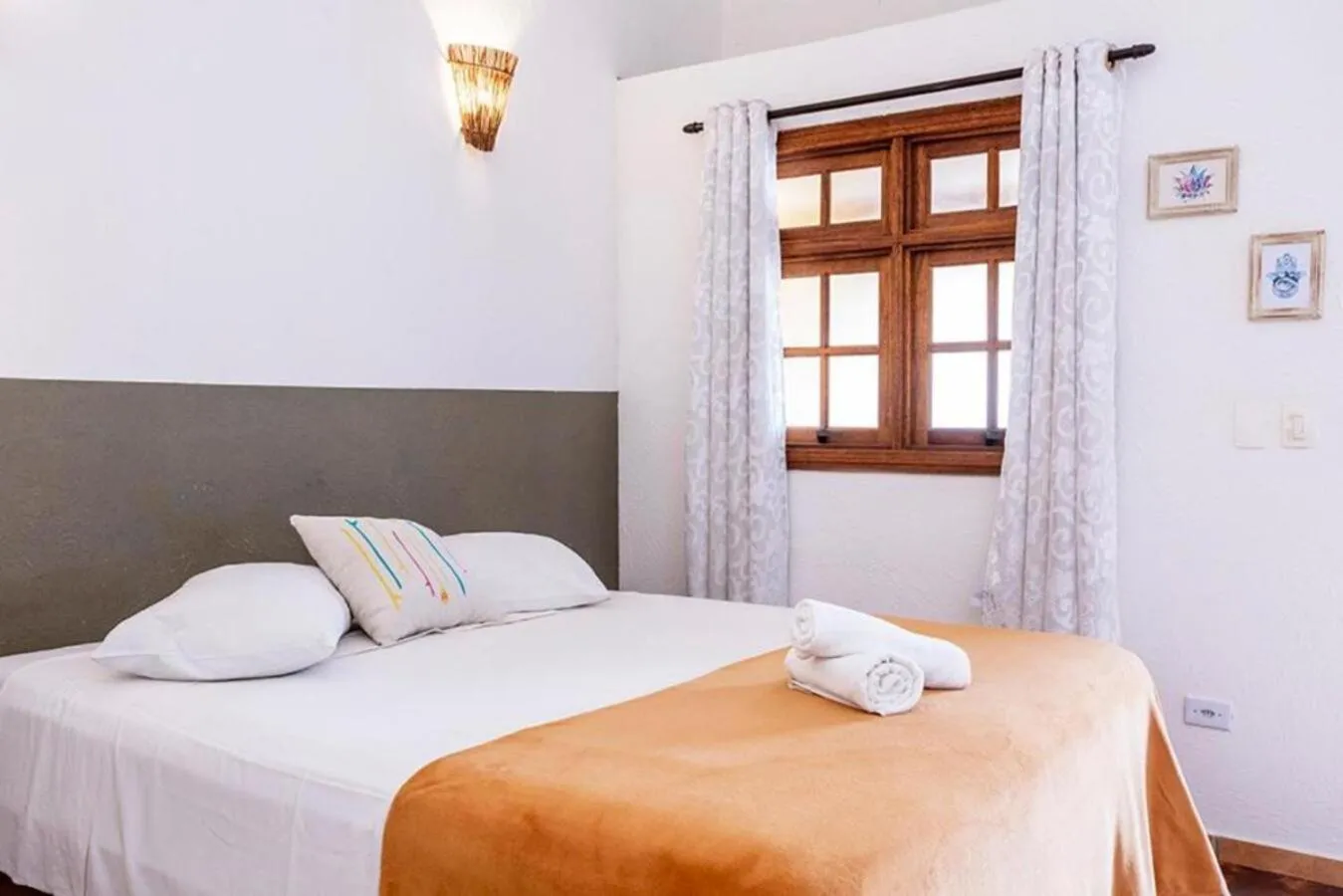 Bed in Pousada In Bali - Maresias