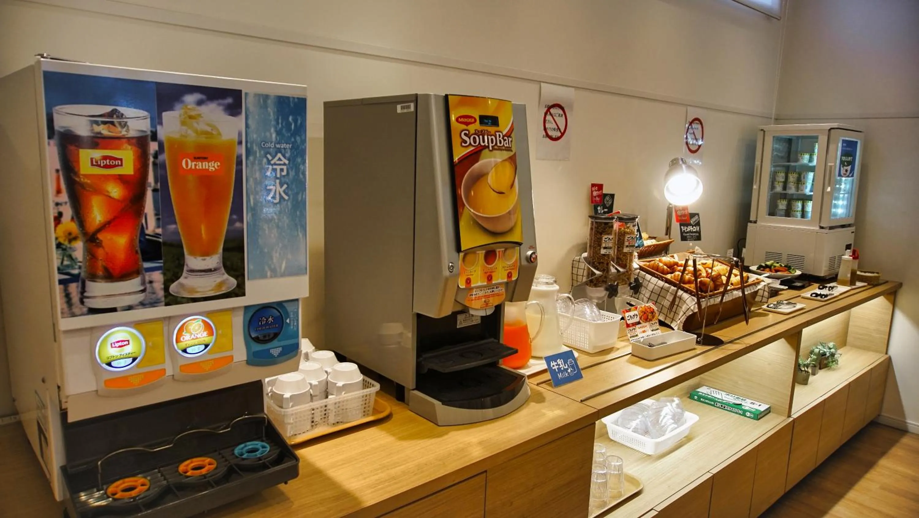 Buffet breakfast in Just Inn Matsusaka Station