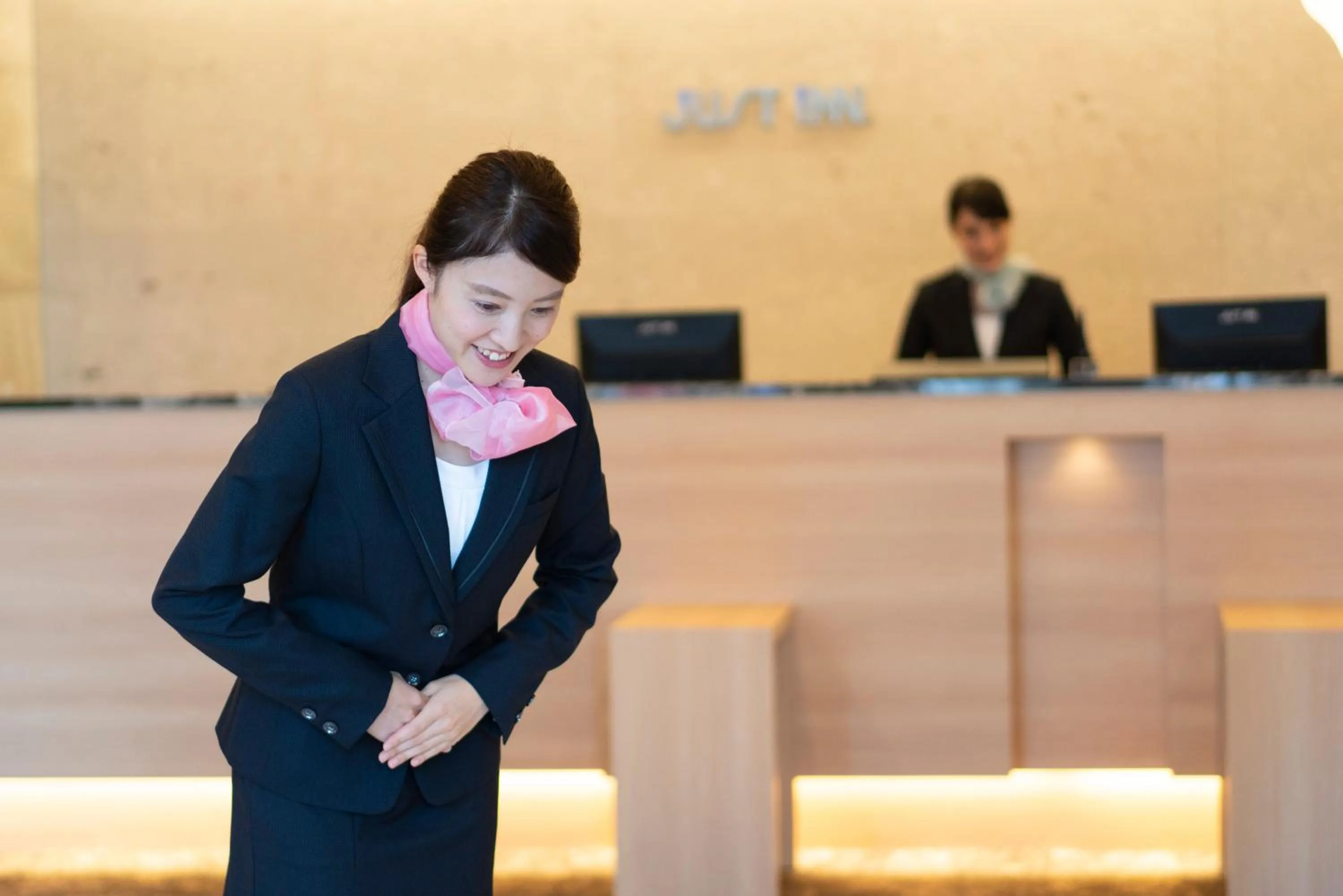 Lobby or reception in Just Inn Matsusaka Station