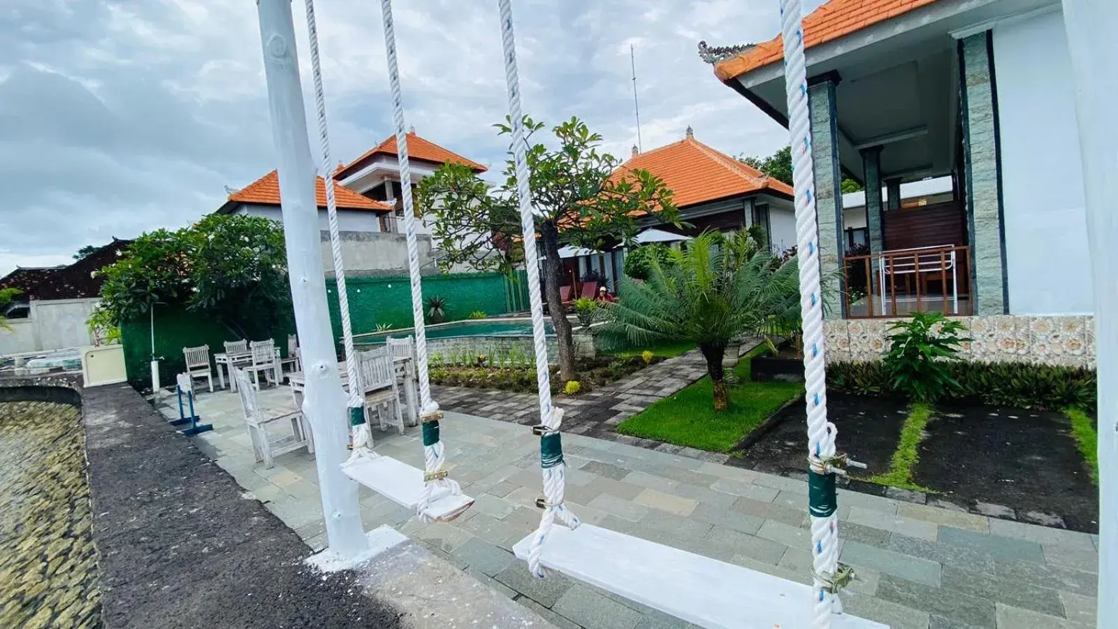 Deluxe Double Room with Balcony and Sea View in Juan Beach Bungalow Deluxe Double Room with Balcony and Sea View in Juan Beach Bungalow