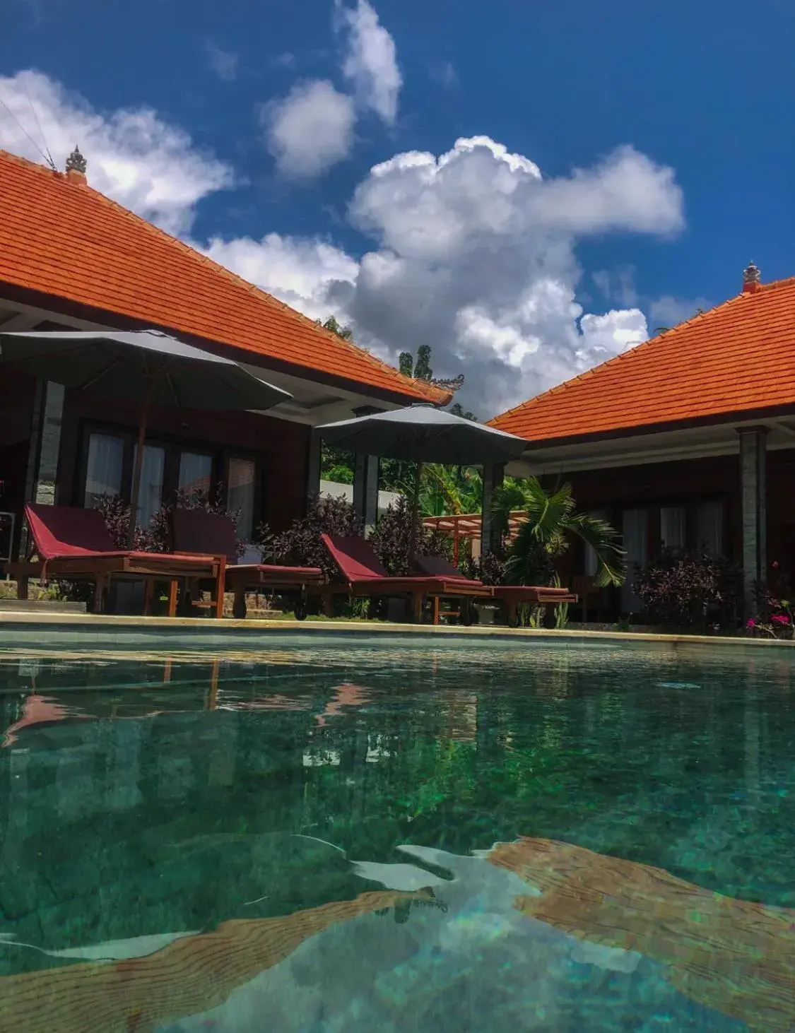 Double Room with Pool View in Juan Beach Bungalow Double Room with Pool View in Juan Beach Bungalow