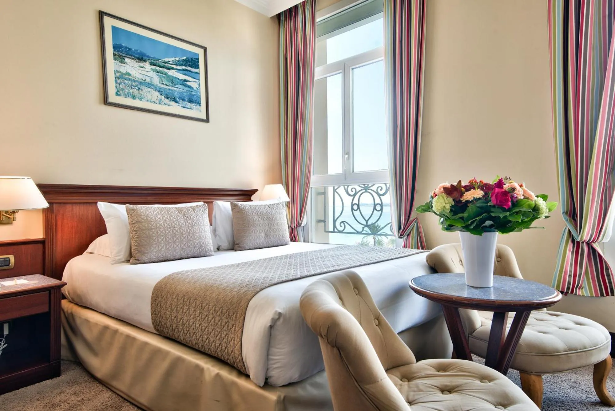 Bedroom, Bed in Hôtel West End Promenade