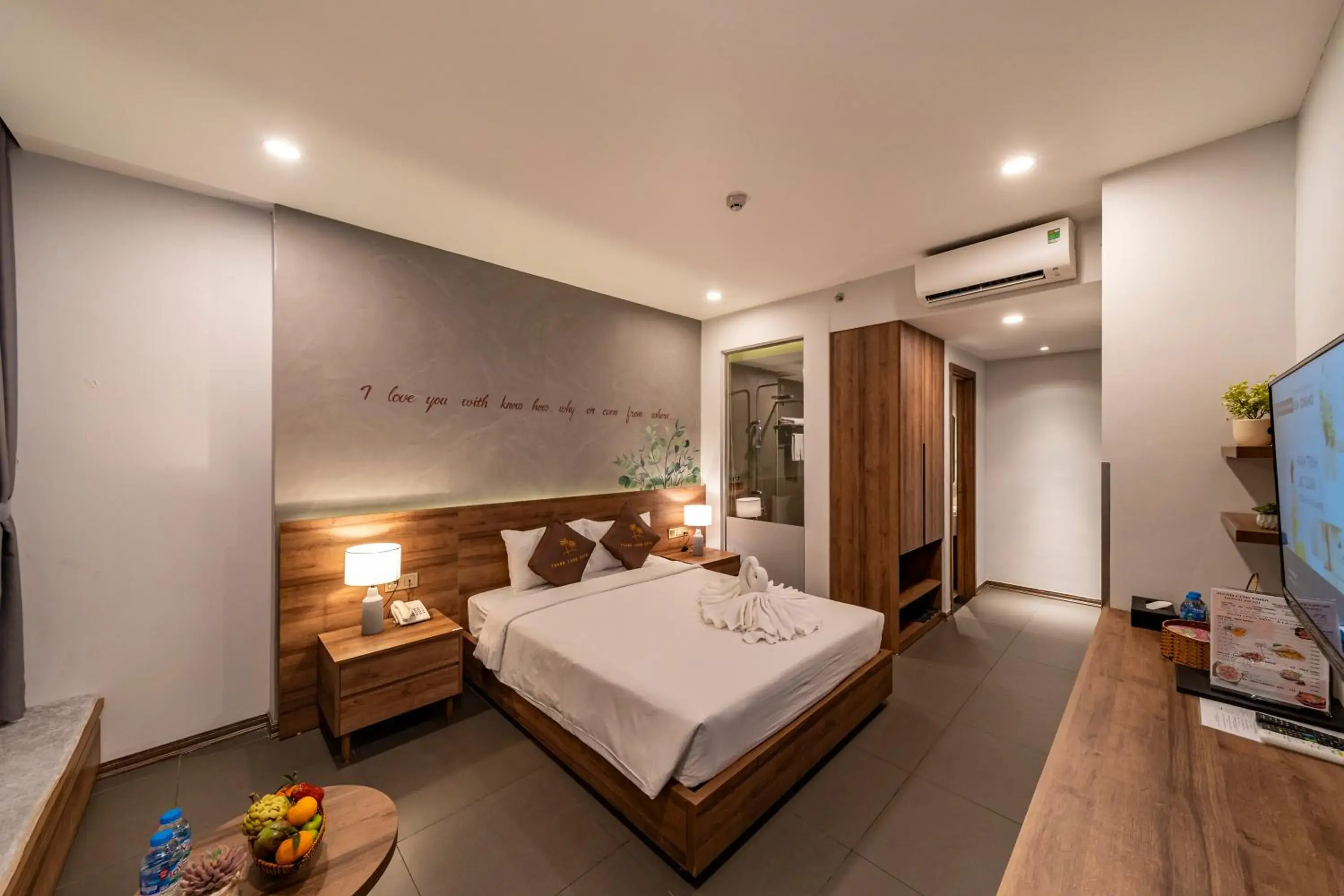 Bed in Thanh Long Hotel - Tra Khuc Bed in Thanh Long Hotel - Tra Khuc