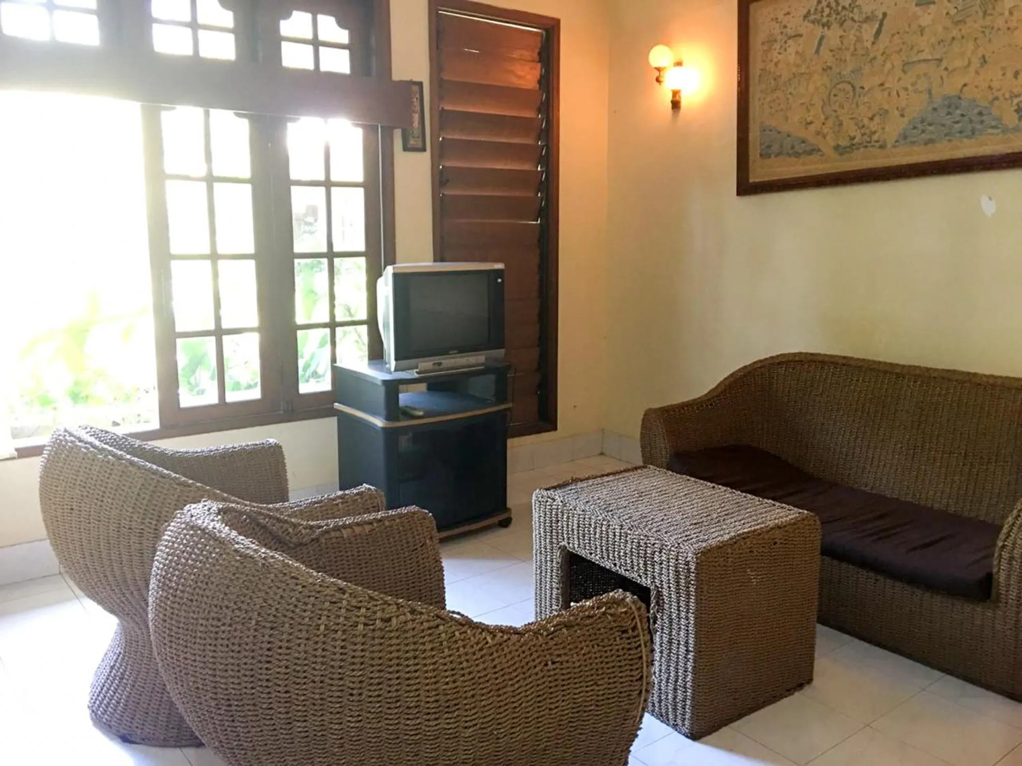 Living room in Sari Bali Resort