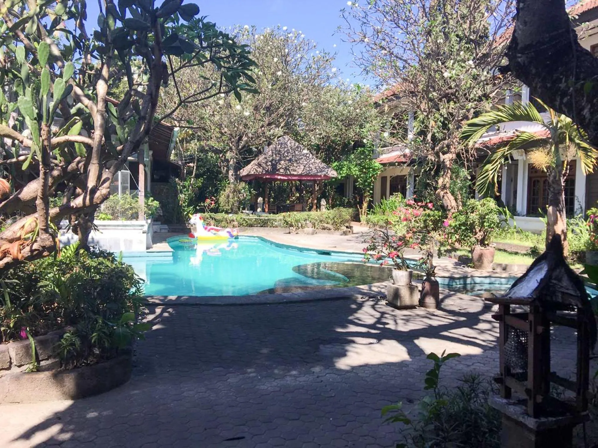 Pool view in Sari Bali Resort