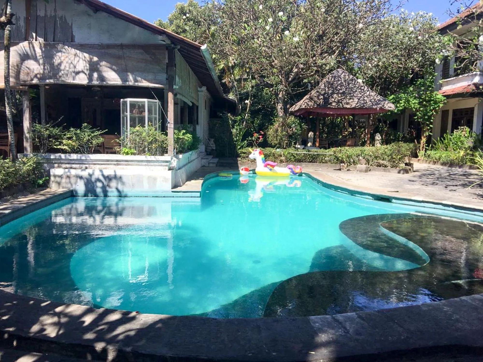 Pool view in Sari Bali Resort