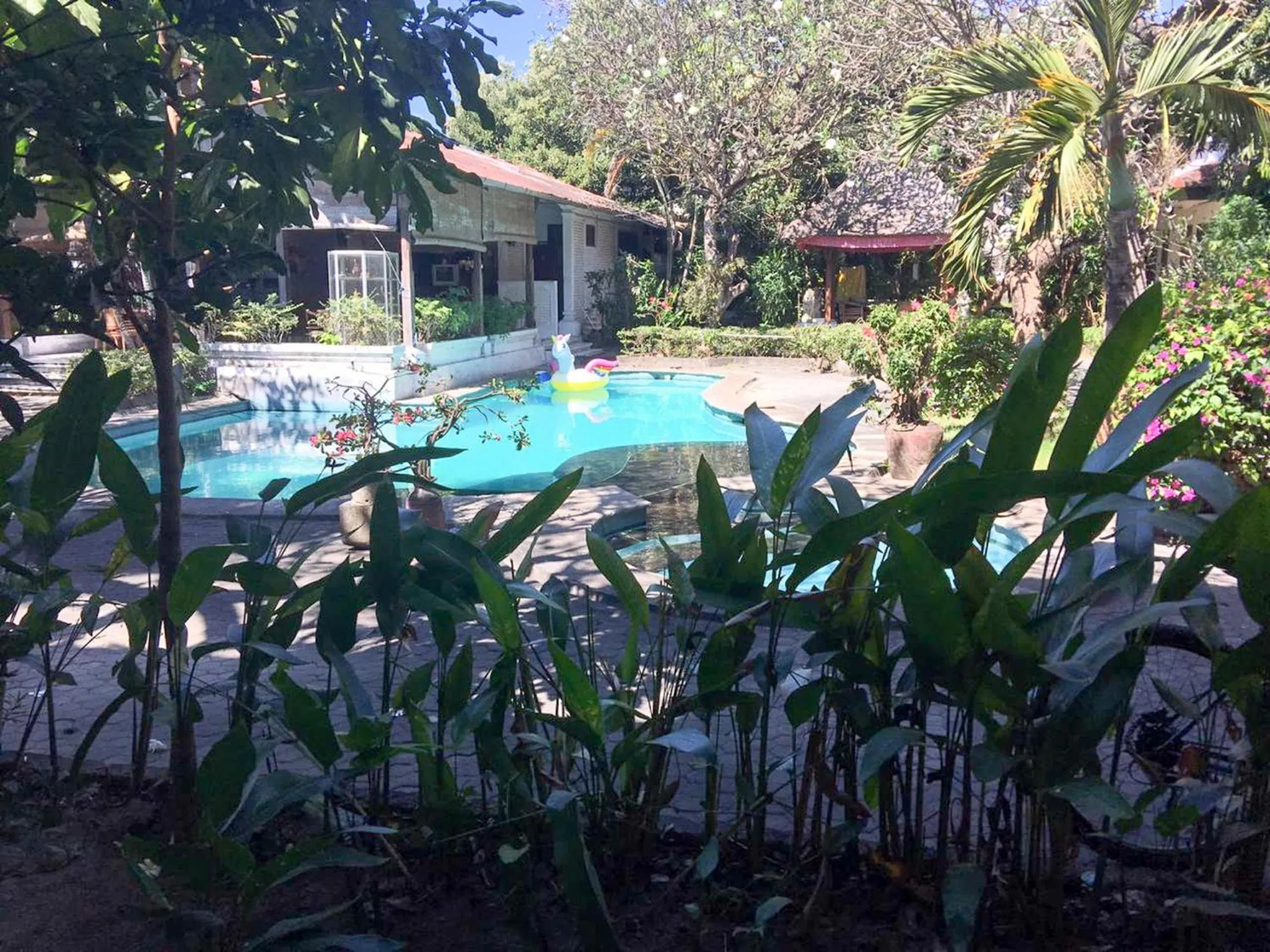 Pool view in Sari Bali Resort
