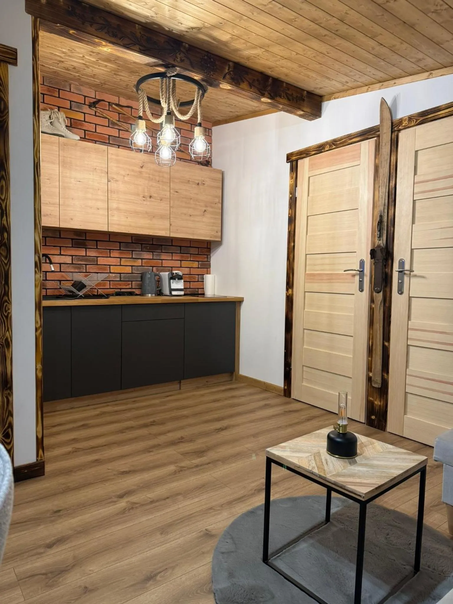 Kitchen or kitchenette in Czarna Willa