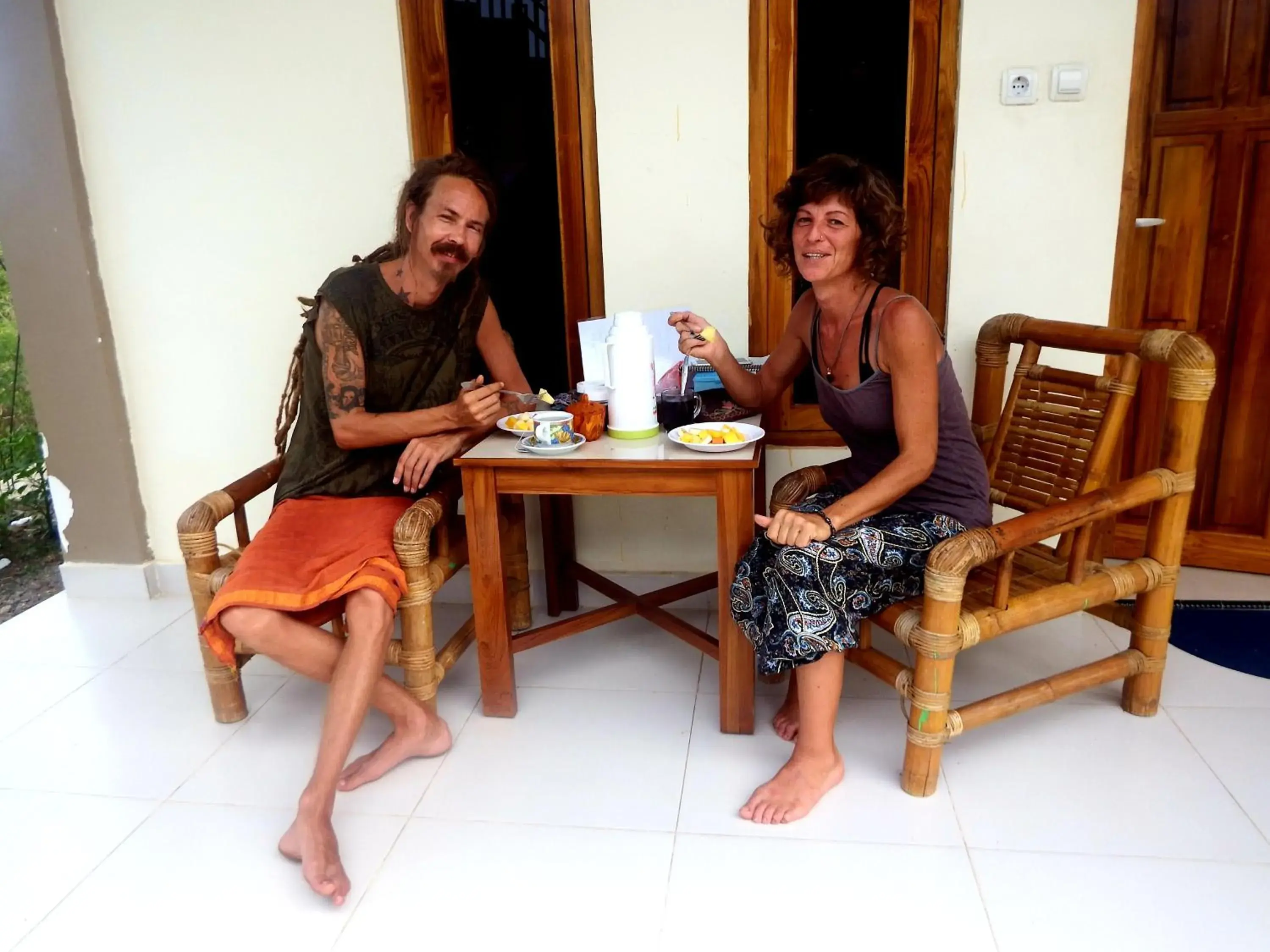 Breakfast in Golo Tango Homestay Breakfast in Golo Tango Homestay