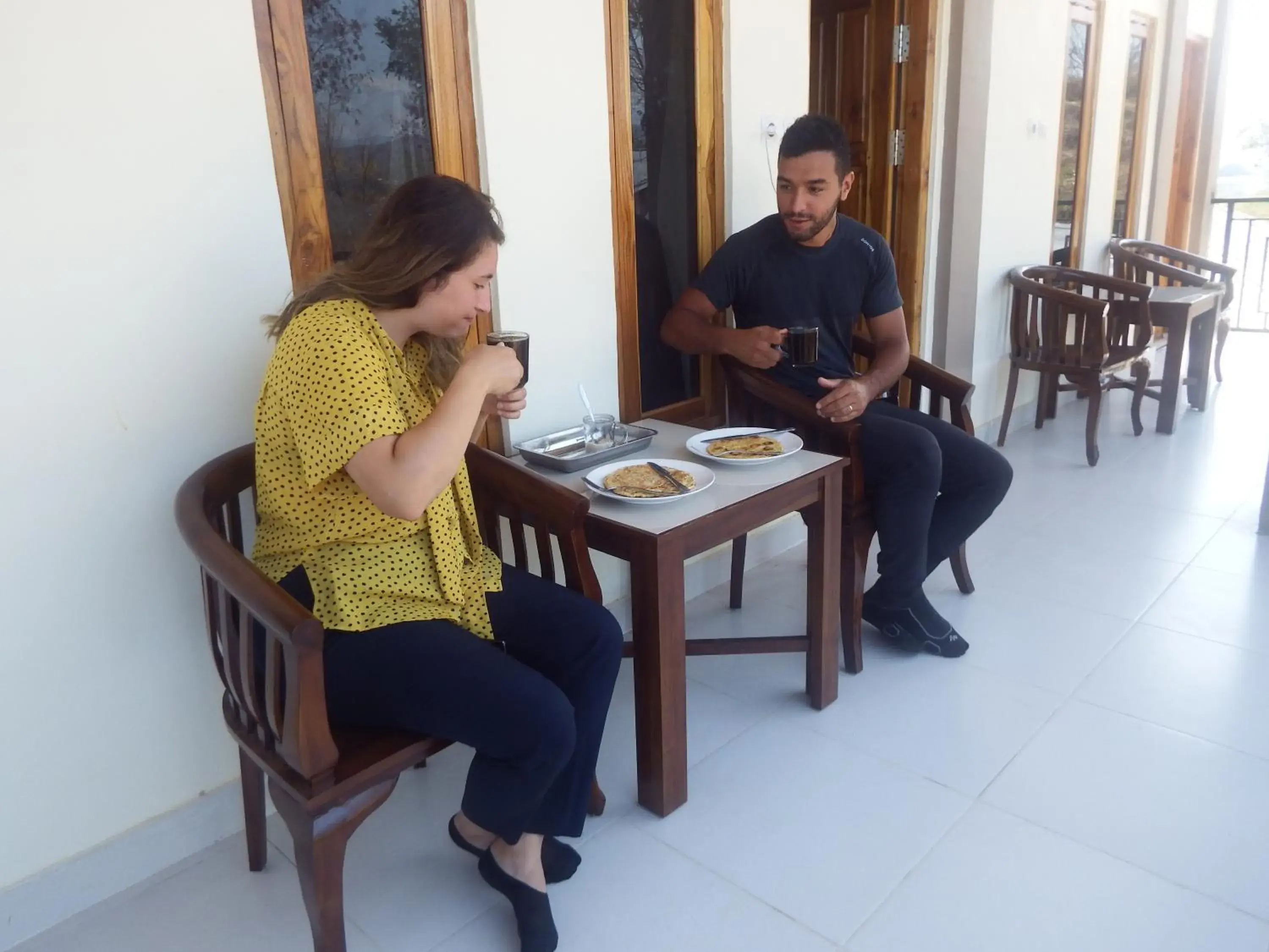 Double Room with Balcony in Golo Tango Homestay Double Room with Balcony in Golo Tango Homestay