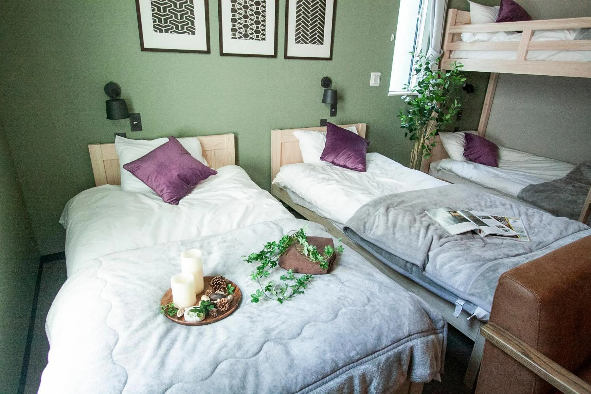 Bed in UCHI Living Stay ekolu