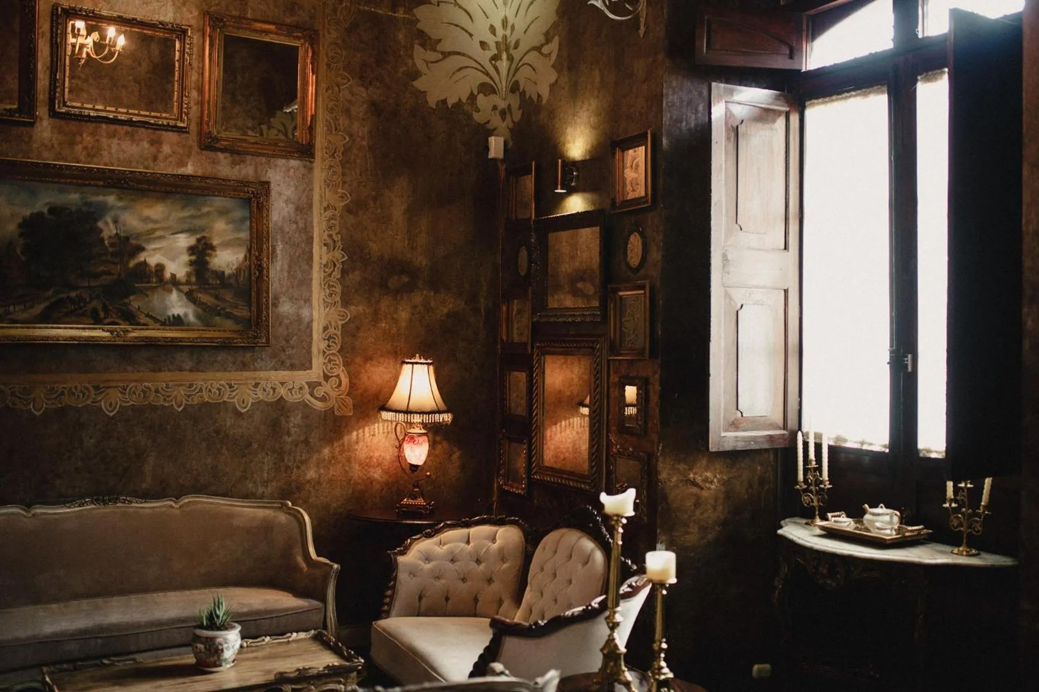 Living room in Casa Pedro Loza