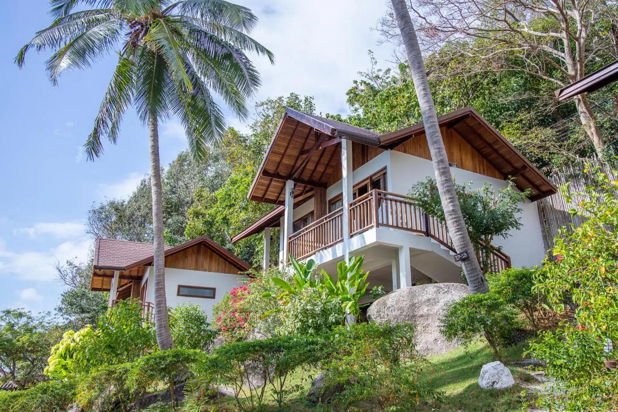 Property building in Coral View Resort Property building in Coral View Resort