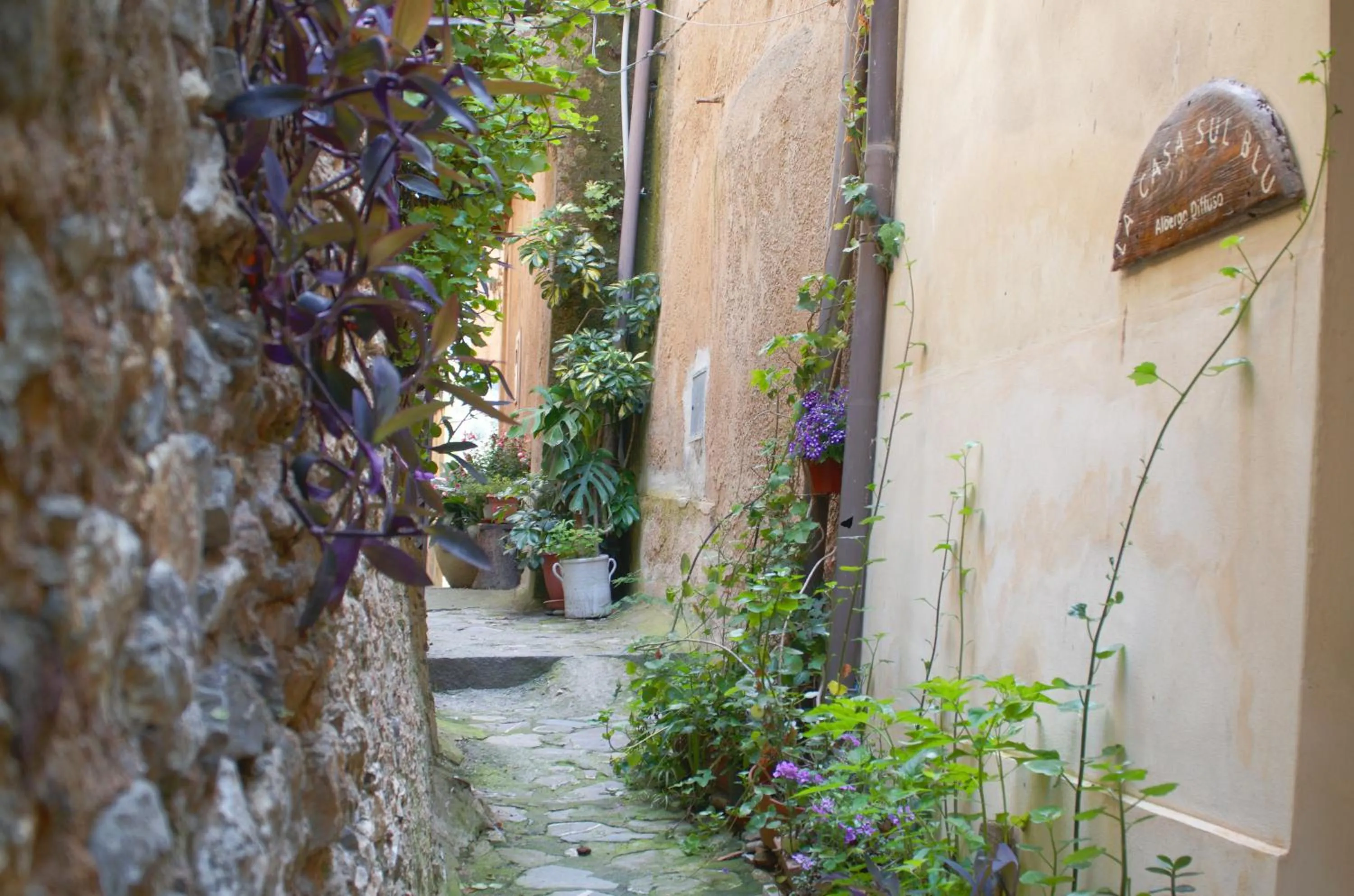 Property building in La Casa sul Blu Albergo Diffuso