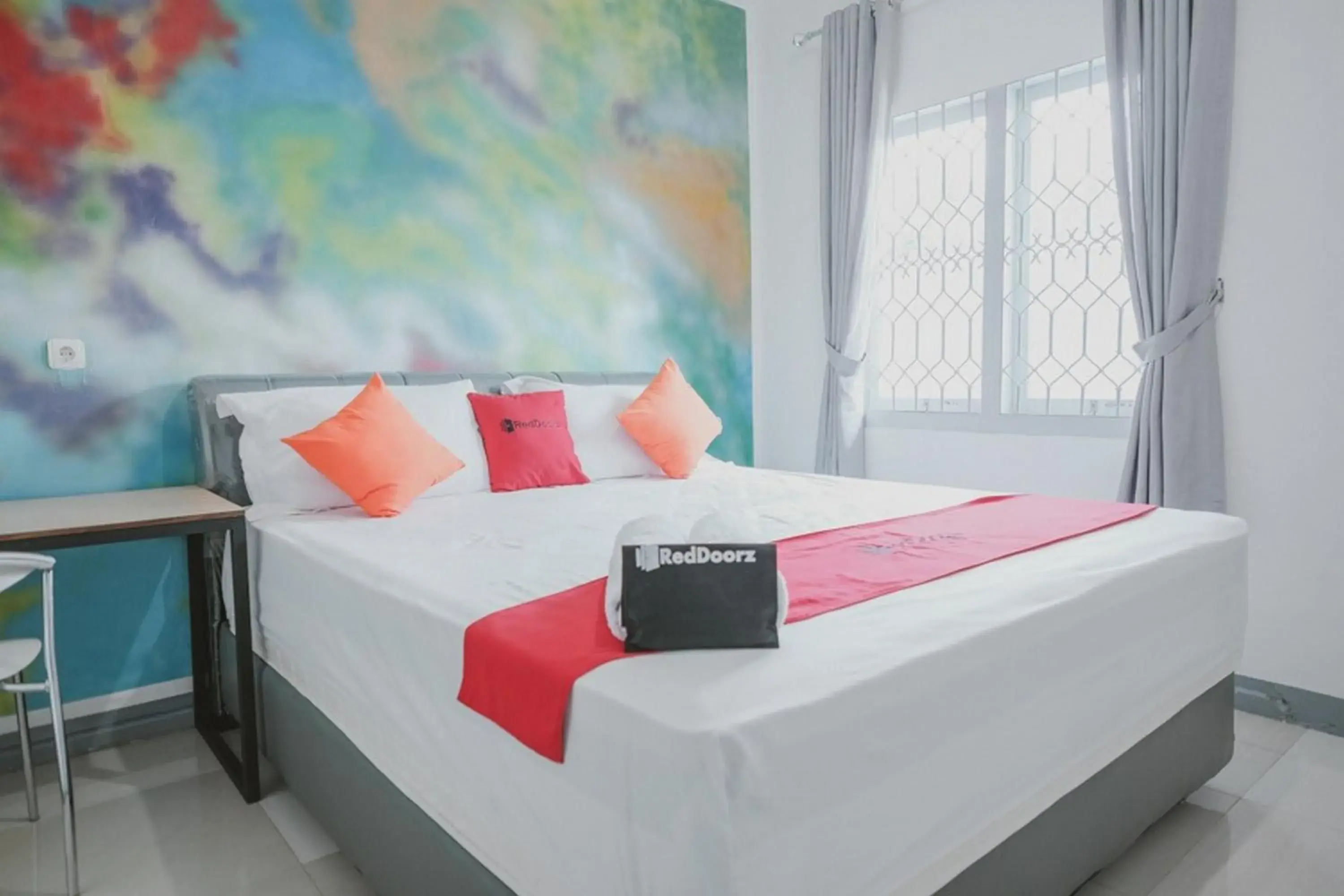 Bedroom, Bed in RedDoorz @ Beringin Jambi Bedroom, Bed in RedDoorz @ Beringin Jambi