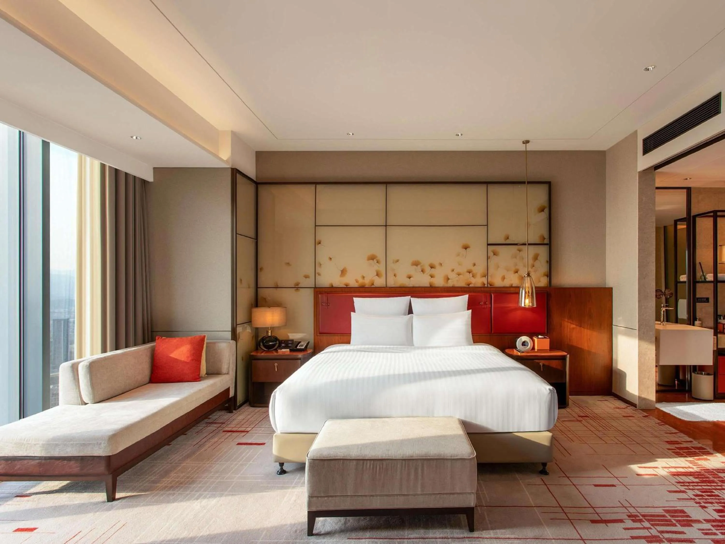 Bedroom, Bed in Pullman Huizhou Kaisa