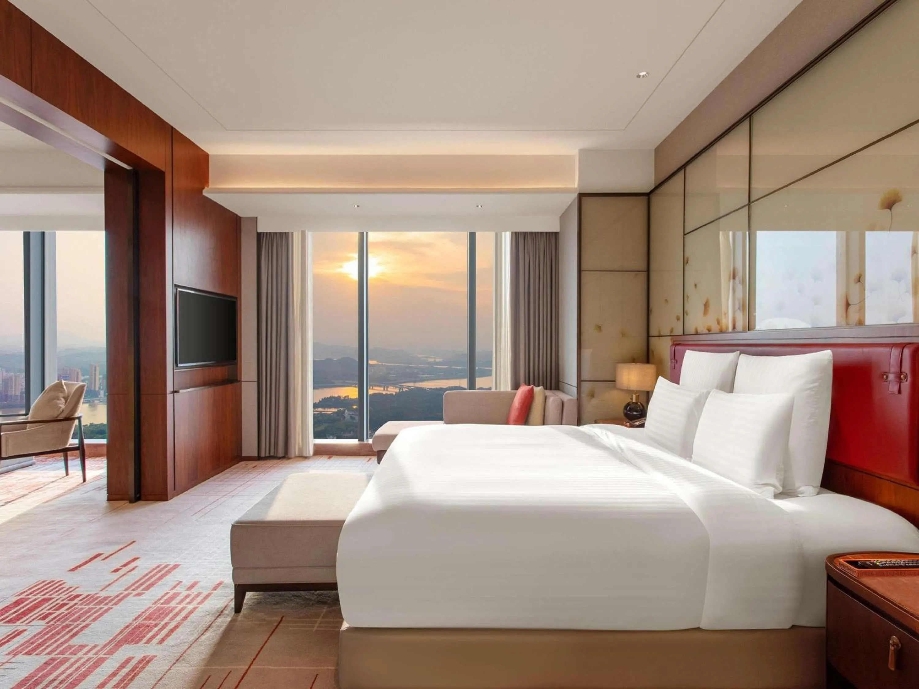 Bedroom, Bed in Pullman Huizhou Kaisa