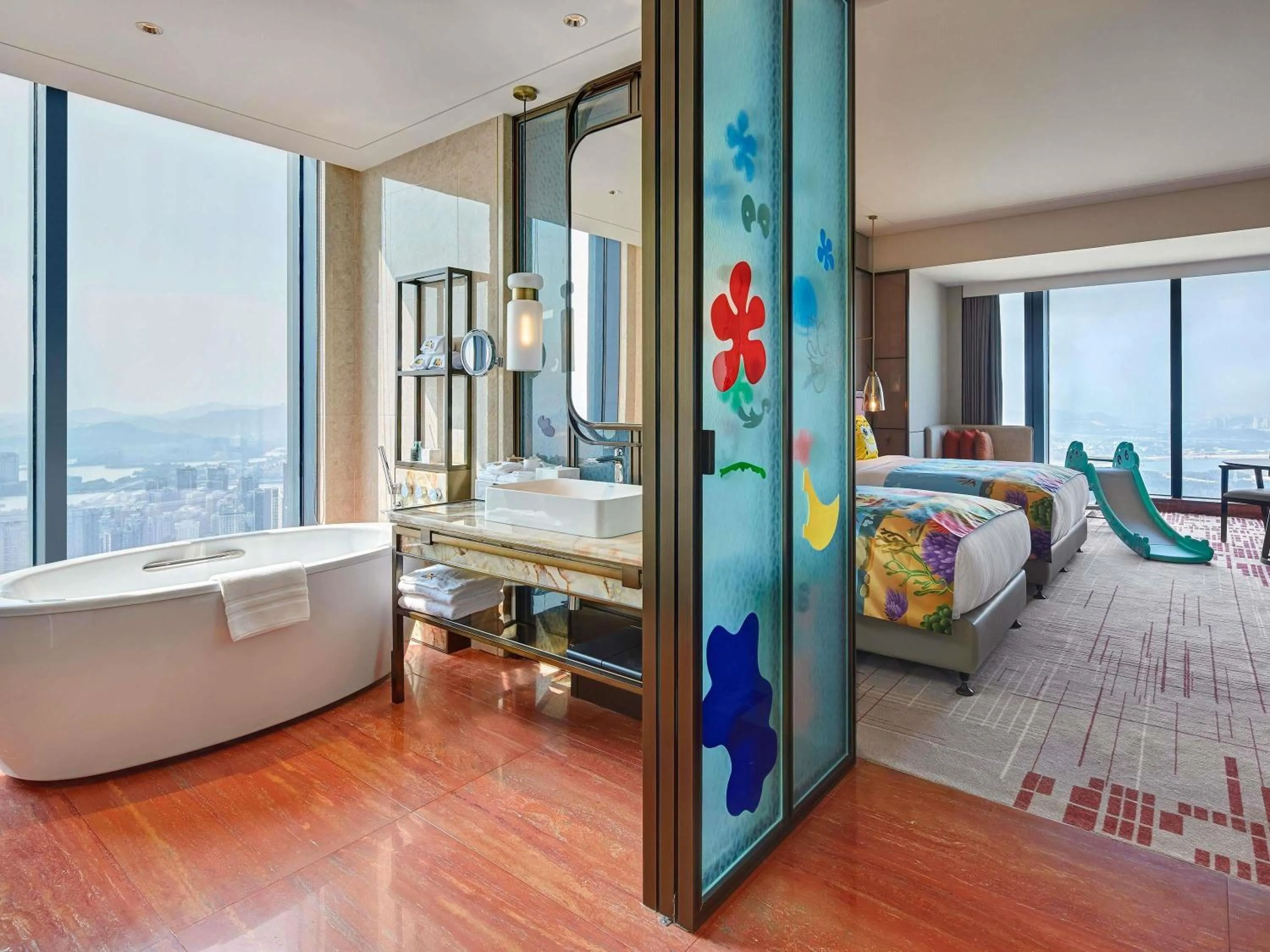 Bedroom, Bed in Pullman Huizhou Kaisa