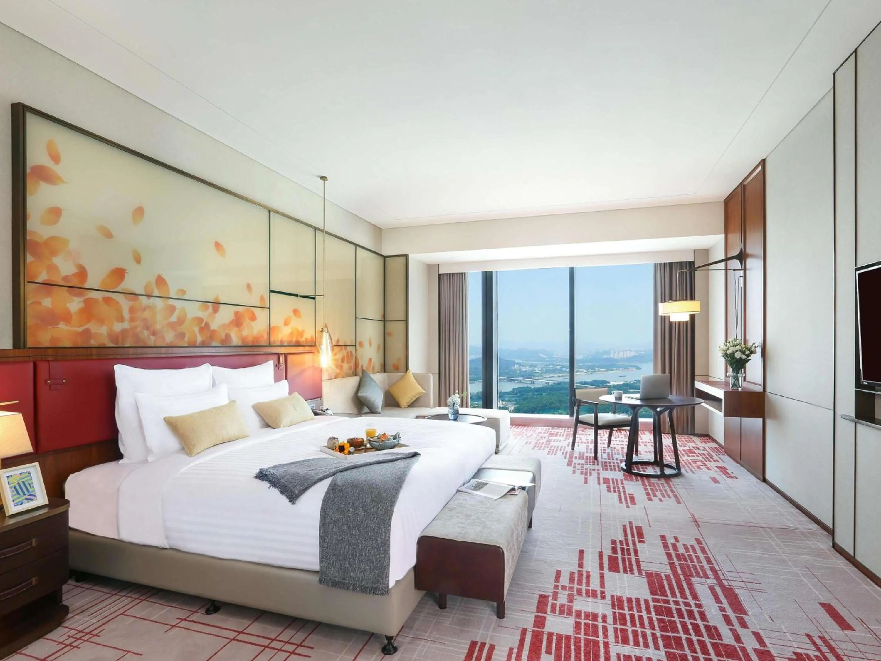 Bedroom, Bed in Pullman Huizhou Kaisa