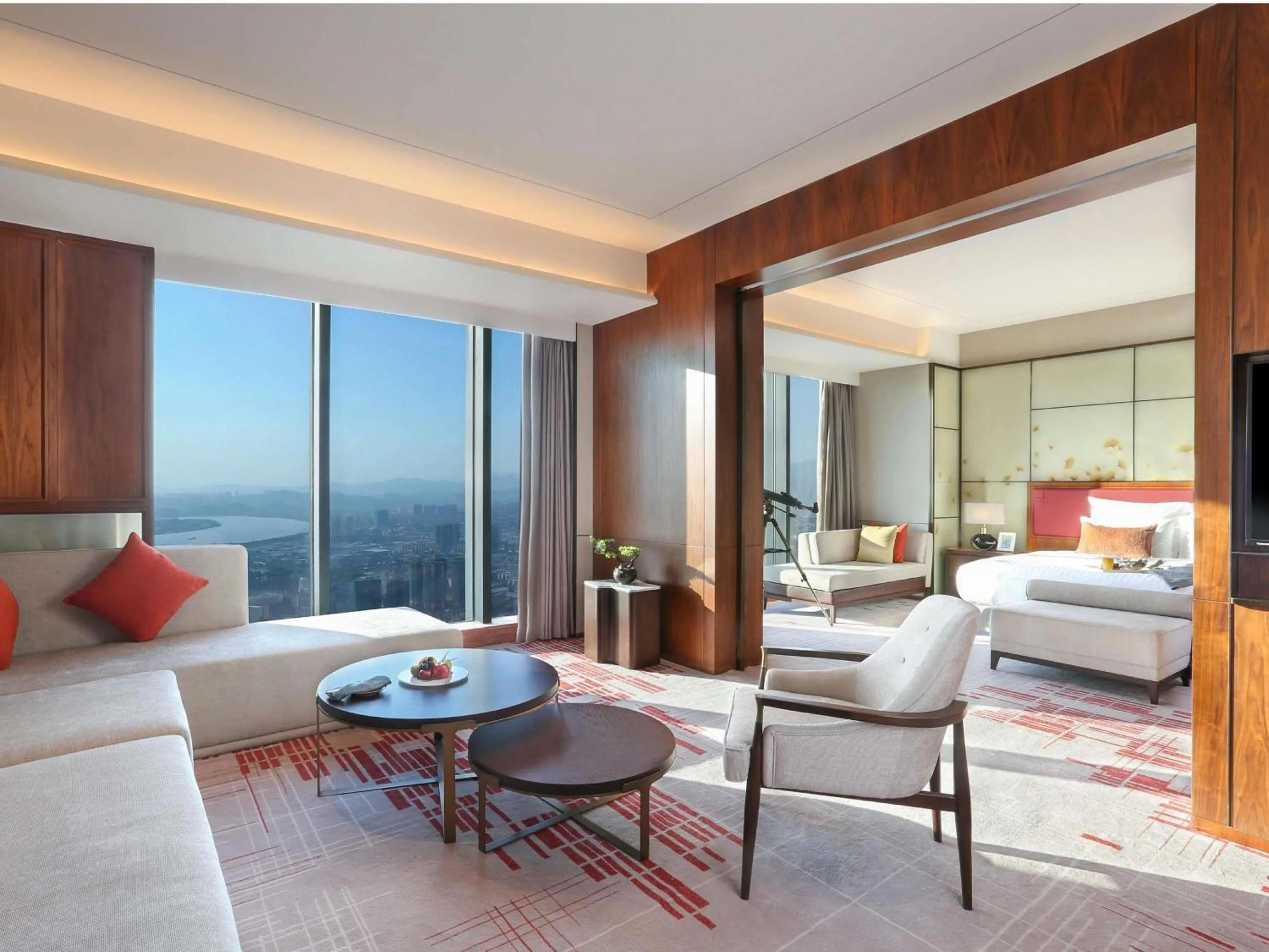 Bedroom, Bed in Pullman Huizhou Kaisa