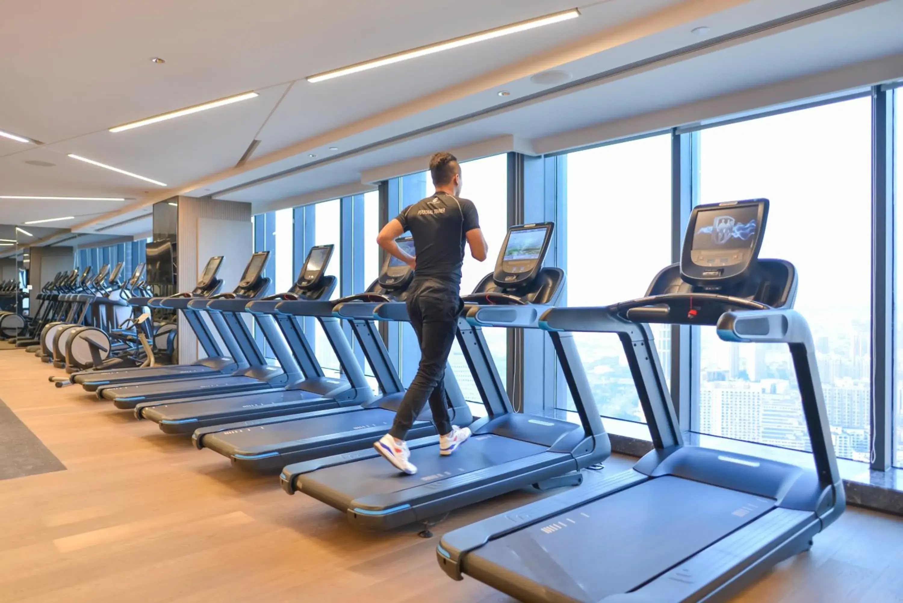 Fitness centre/facilities in Pullman Huizhou Kaisa Fitness centre/facilities in Pullman Huizhou Kaisa
