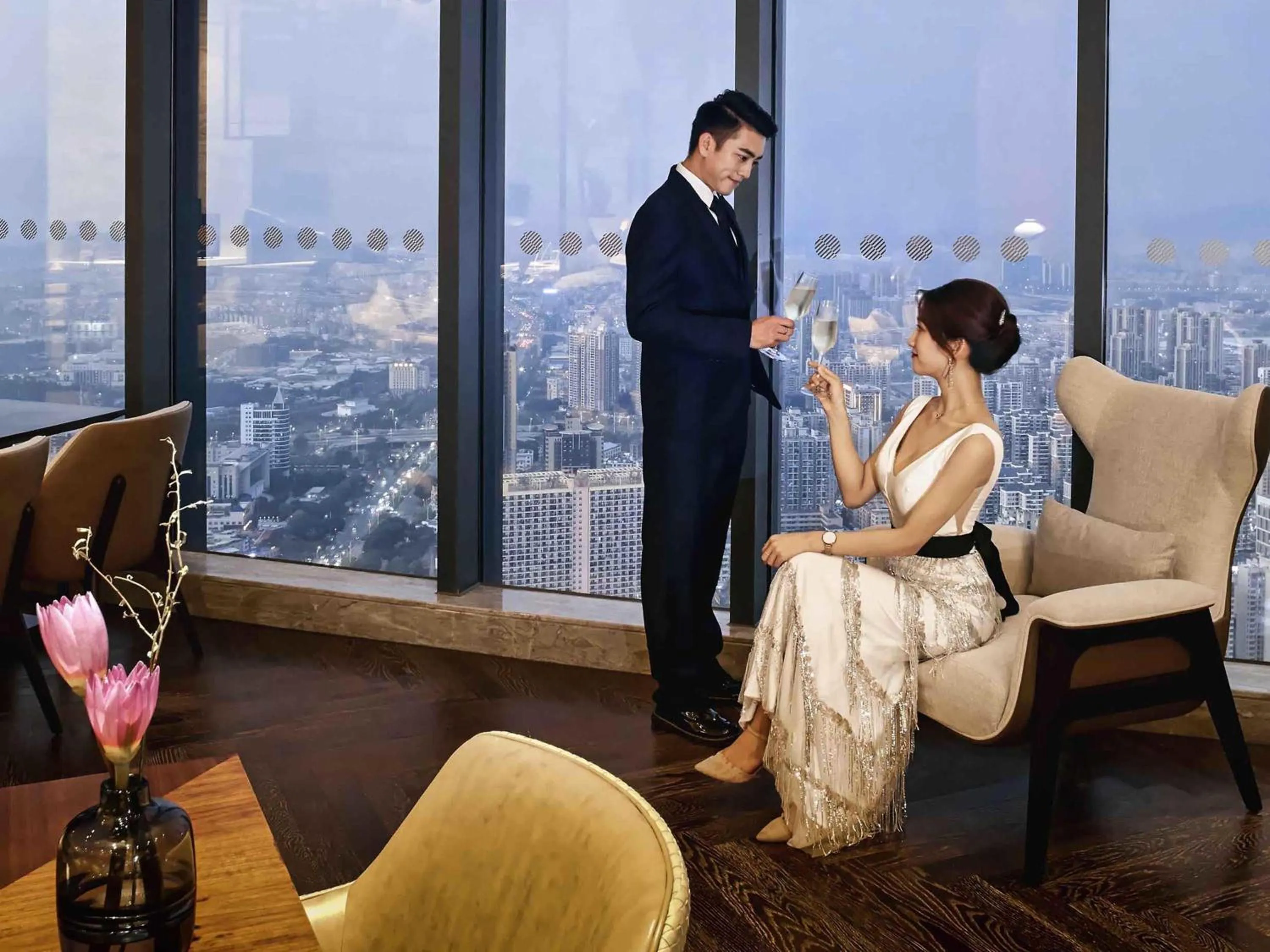 Lounge or bar in Pullman Huizhou Kaisa