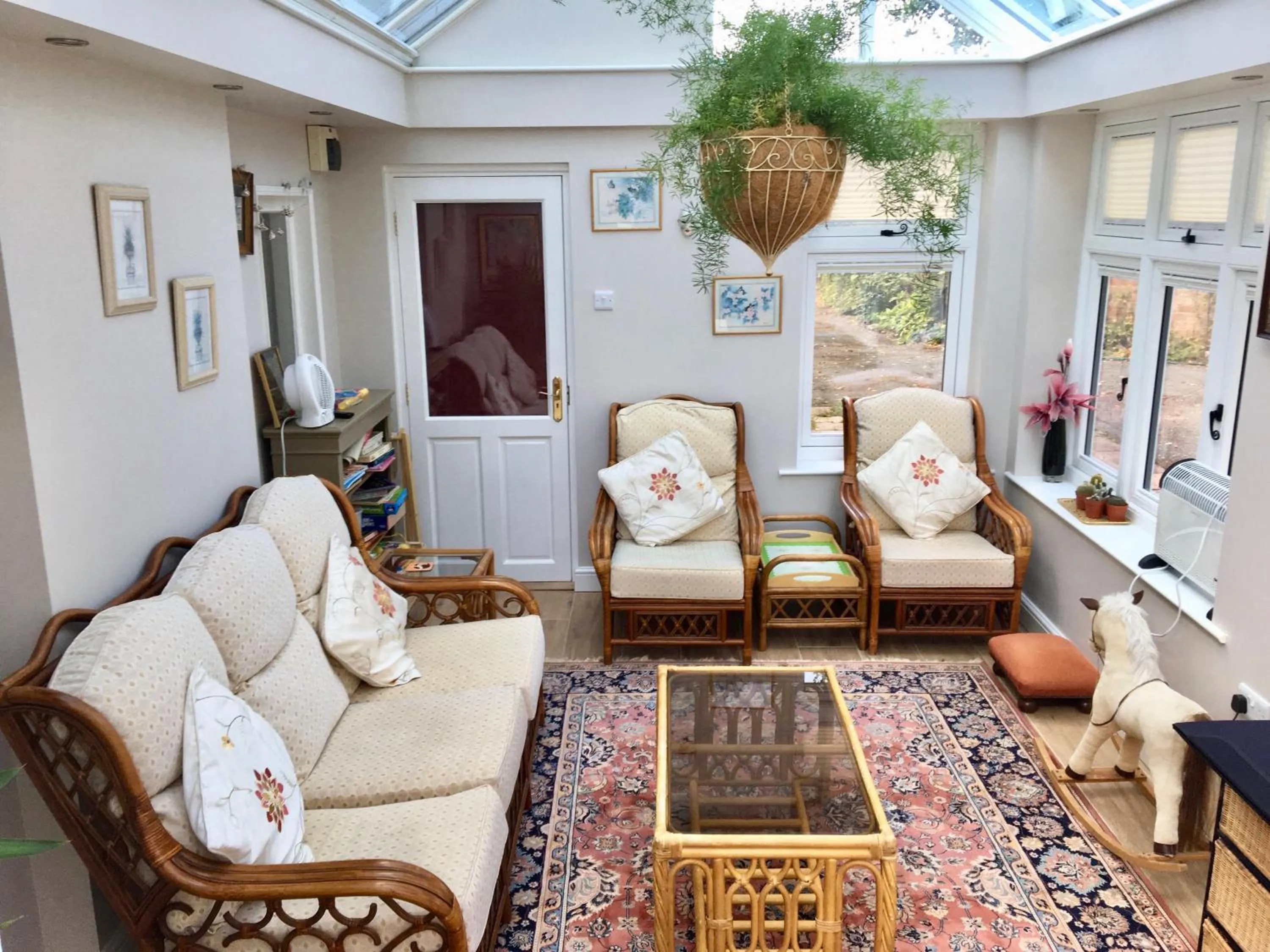 Living room in Bron Hafren