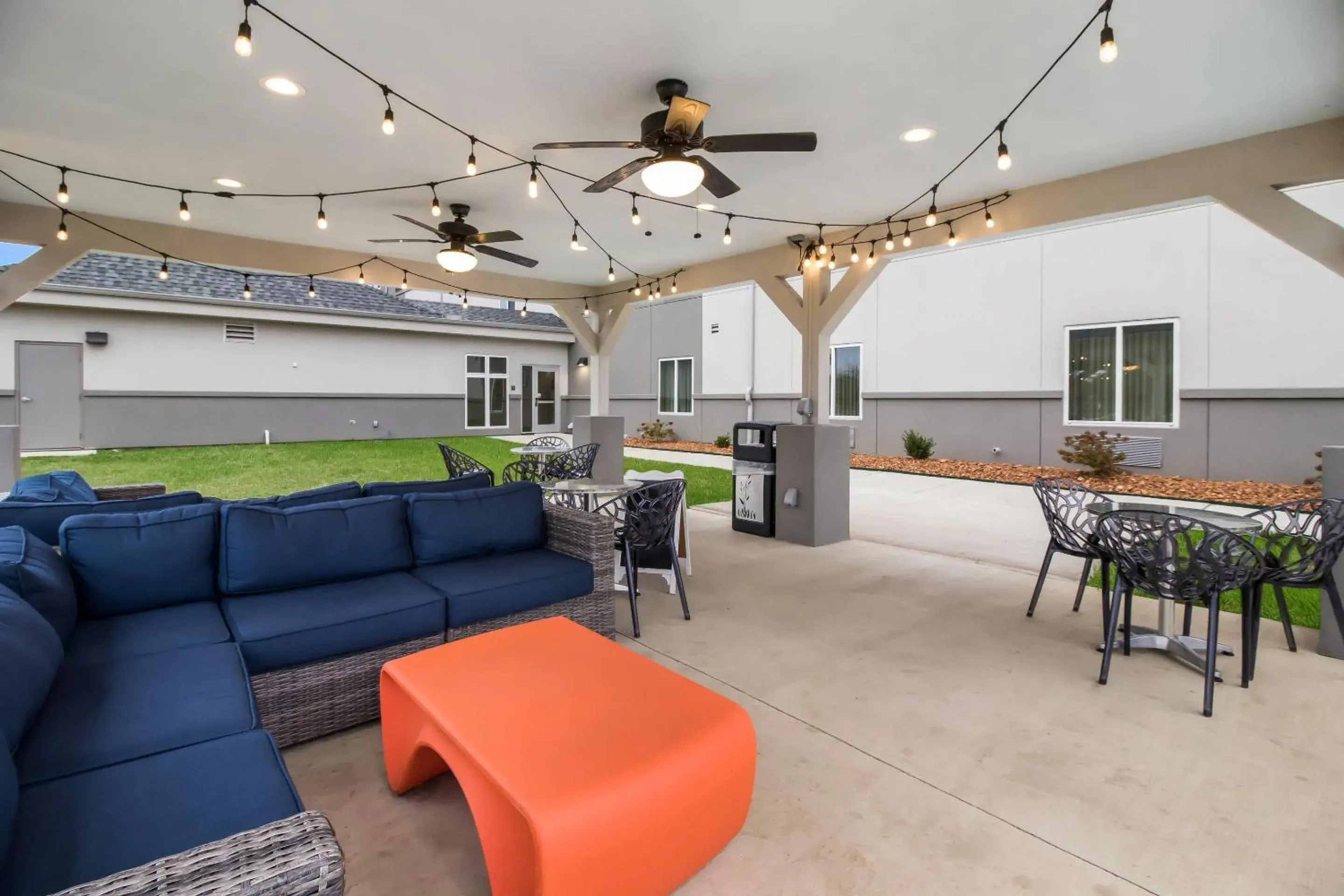 Swimming pool in Sleep Inn at Discovery Park of America Swimming pool in Sleep Inn at Discovery Park of America