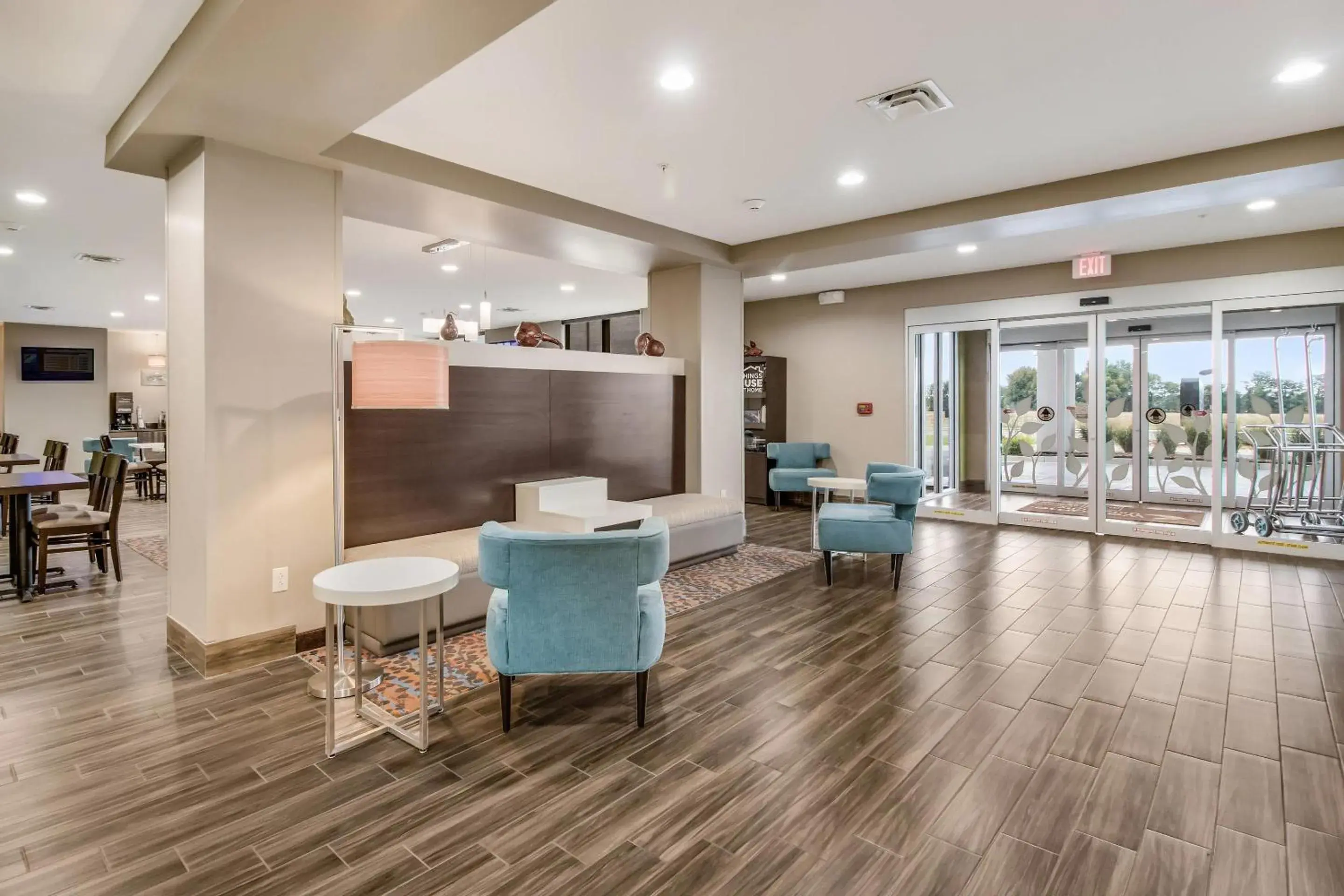 Lobby or reception in Sleep Inn at Discovery Park of America Lobby or reception in Sleep Inn at Discovery Park of America