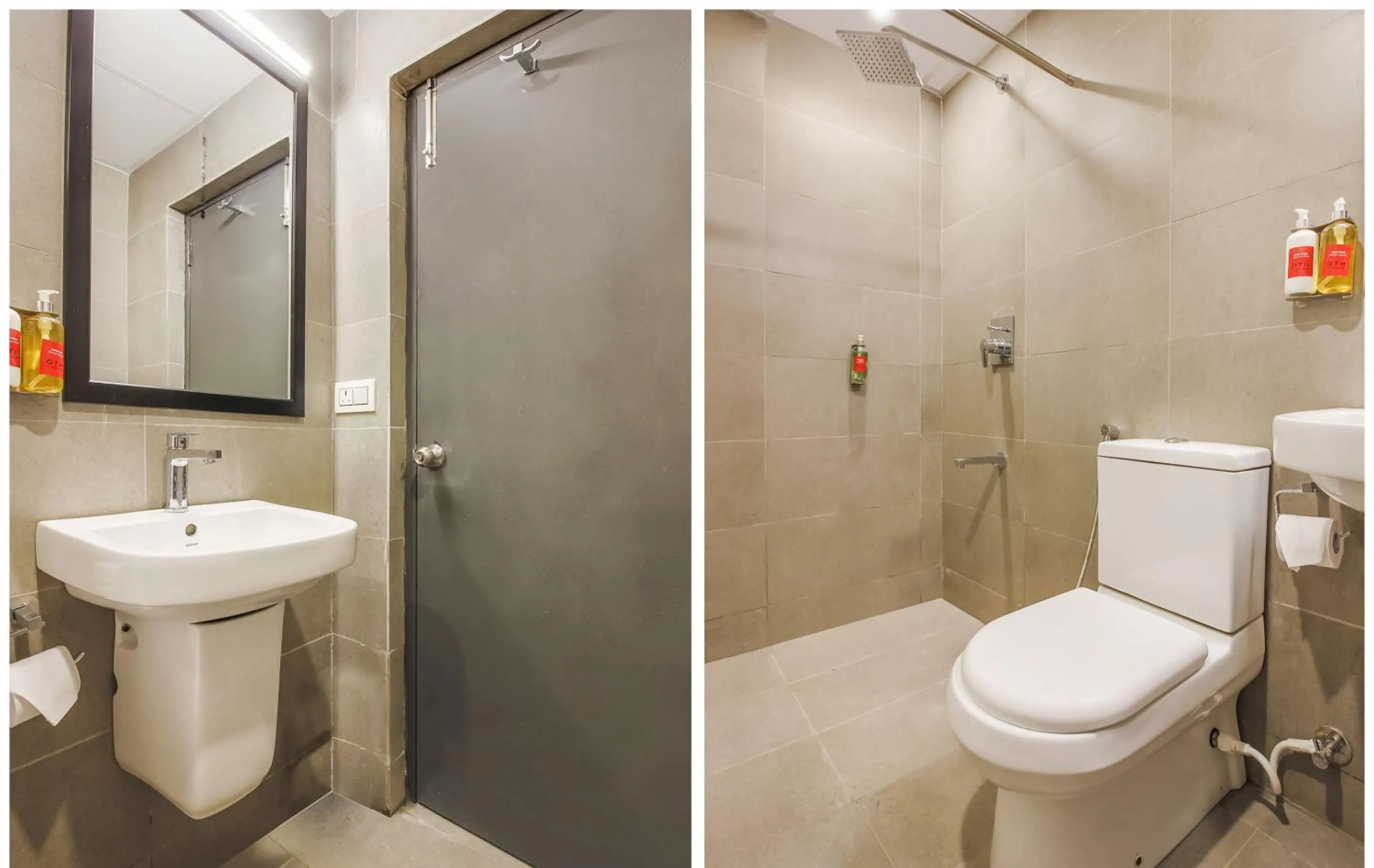 Bedroom in Super Townhouse THE CINCO HOTEL NEAR ESI HOSPITAL ( SR NAGAR)