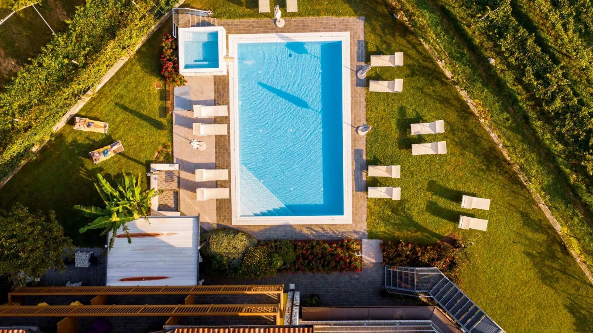 Garden in Maso Agritur Santa Lucia