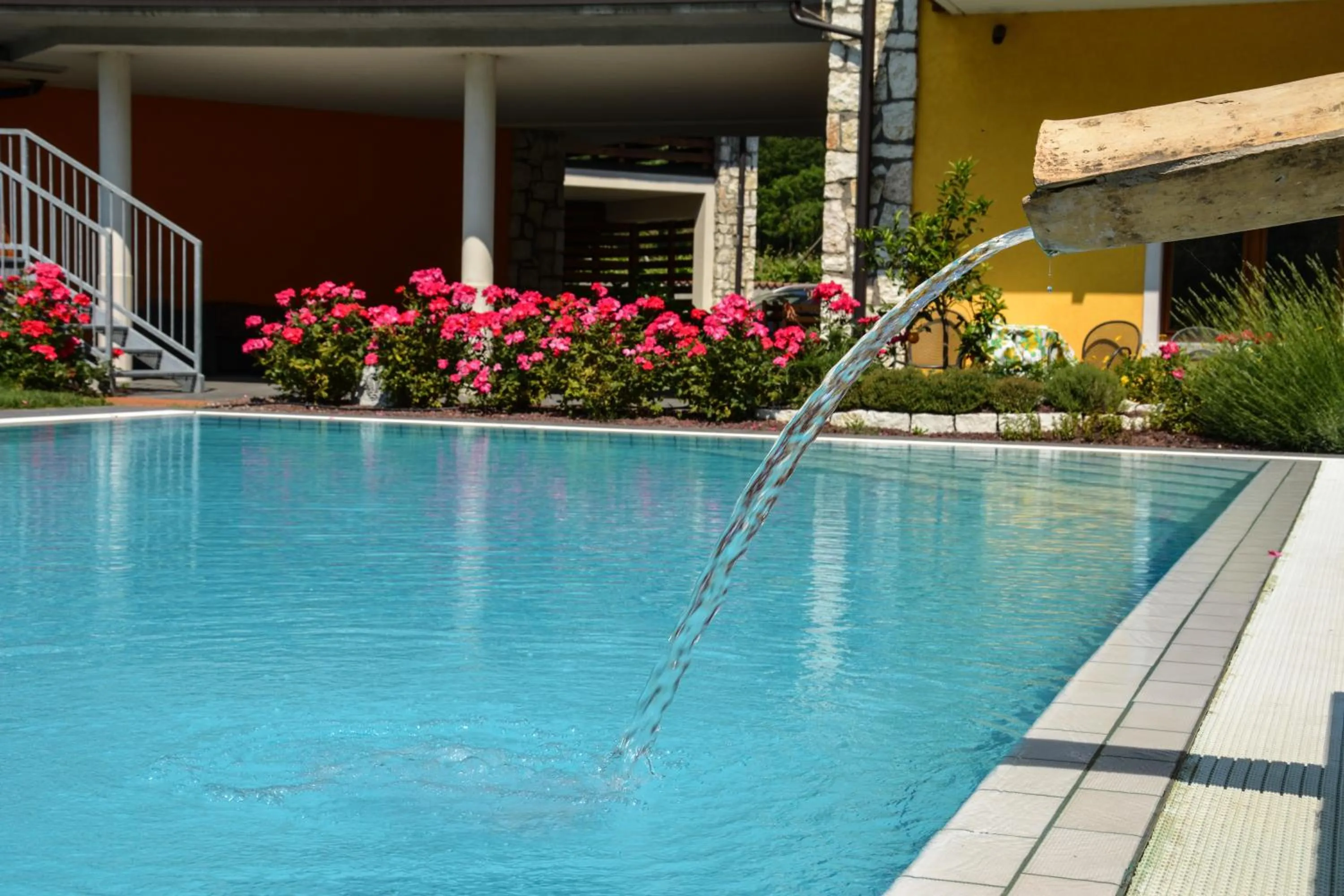 Swimming pool in Maso Agritur Santa Lucia