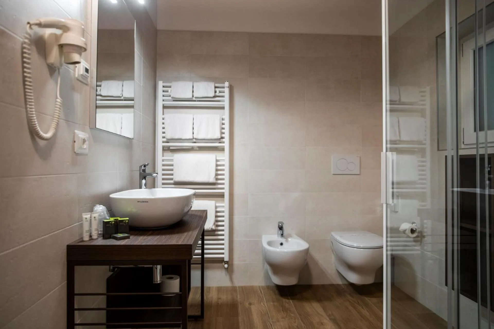 Bathroom in Maso Agritur Santa Lucia