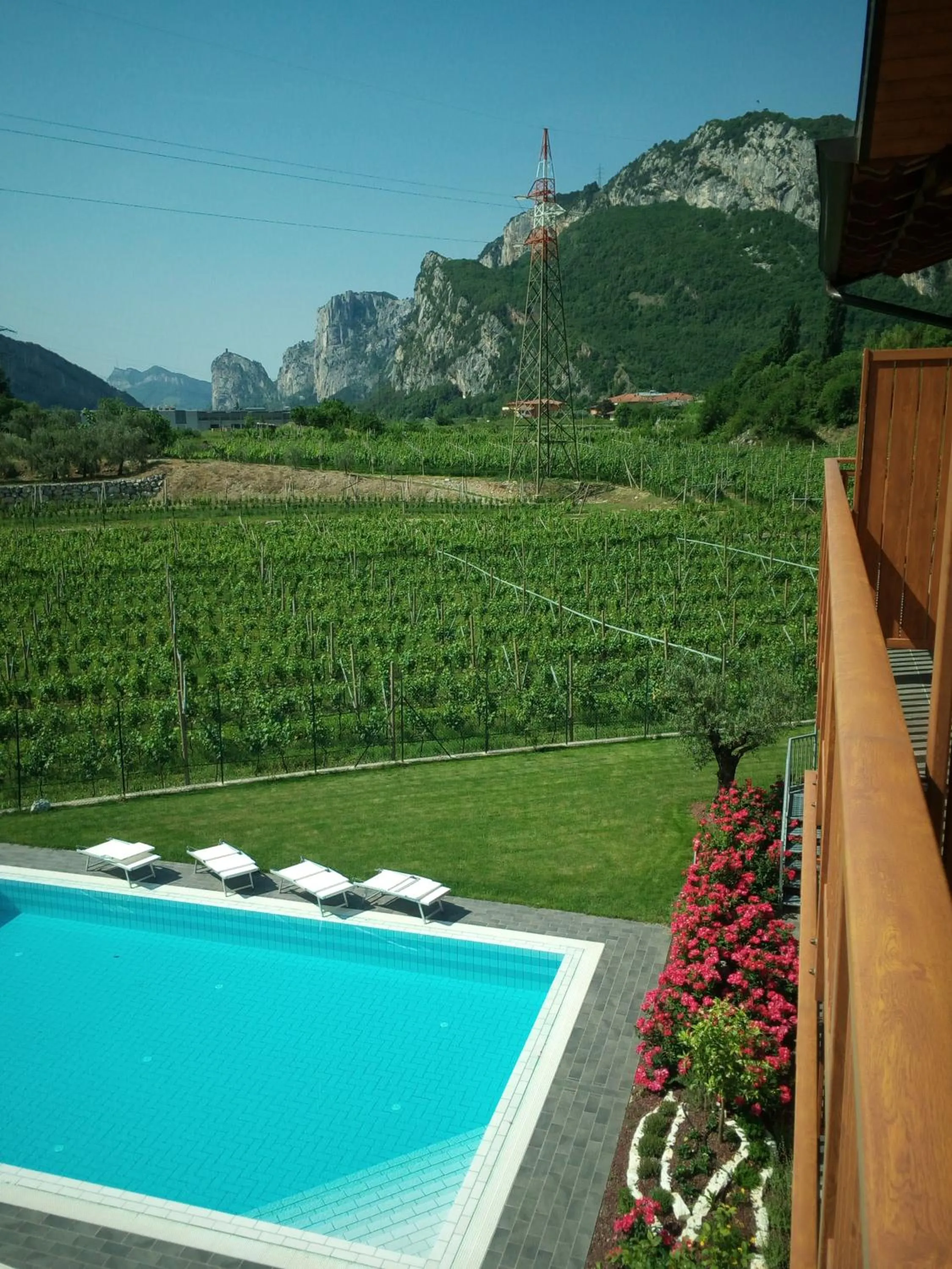 View (from property/room) in Maso Agritur Santa Lucia