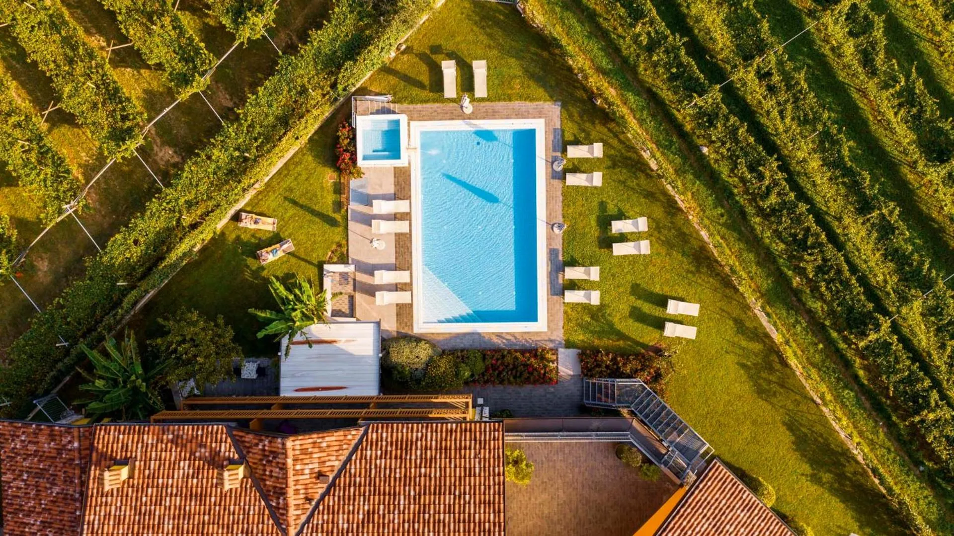 Garden in Maso Agritur Santa Lucia