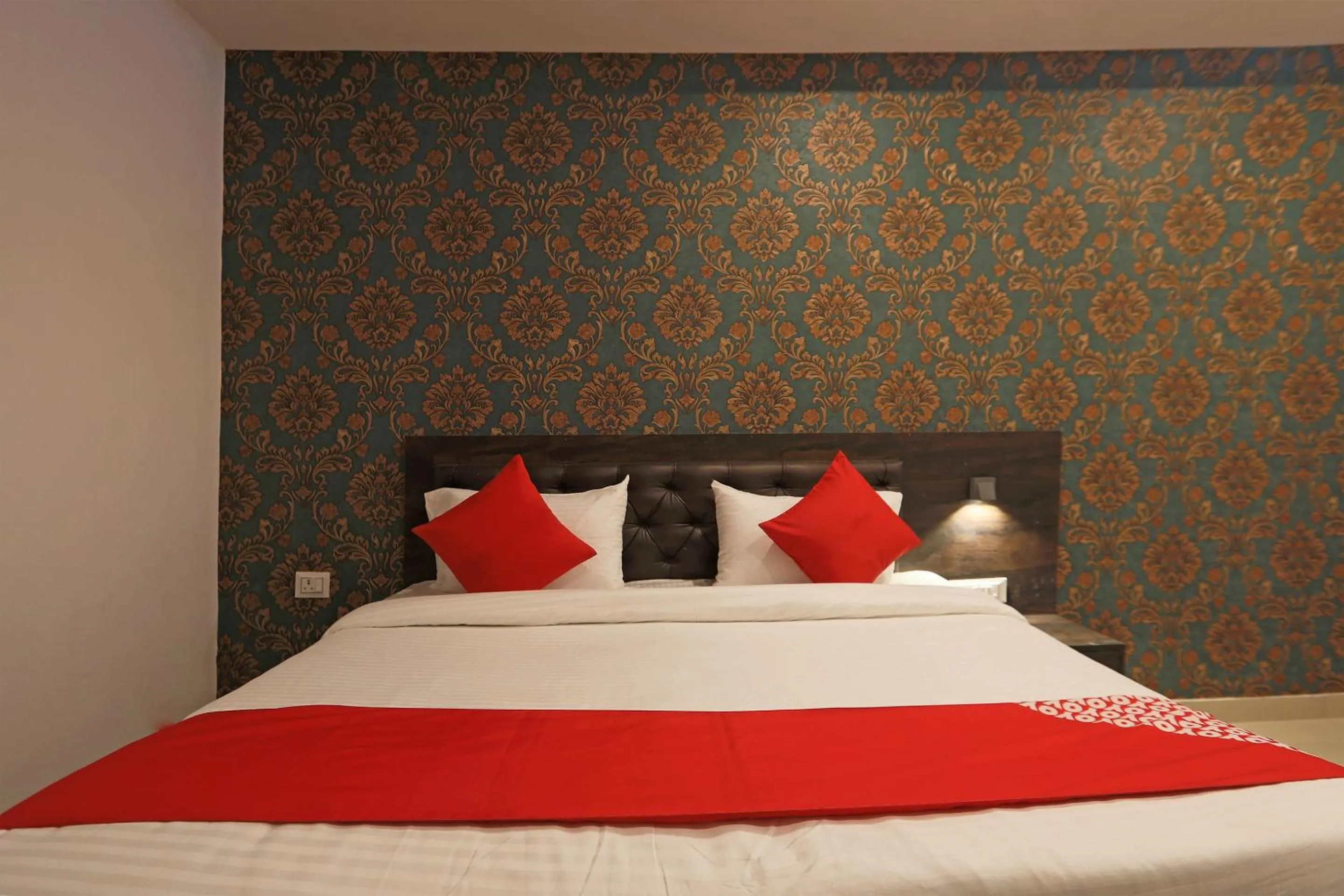 Bedroom in Hotel O City Residency
