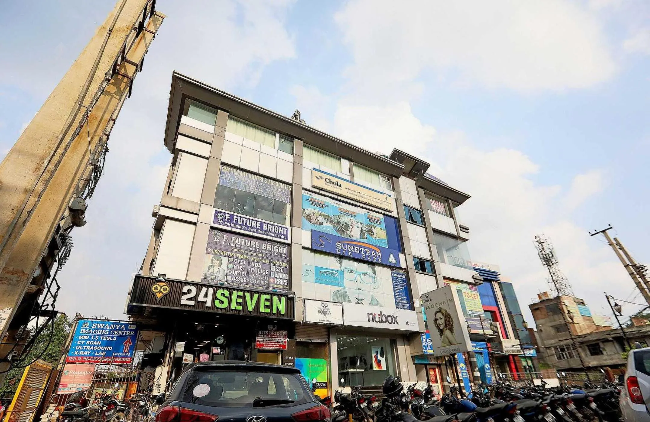 Facade/entrance in Hotel O City Residency