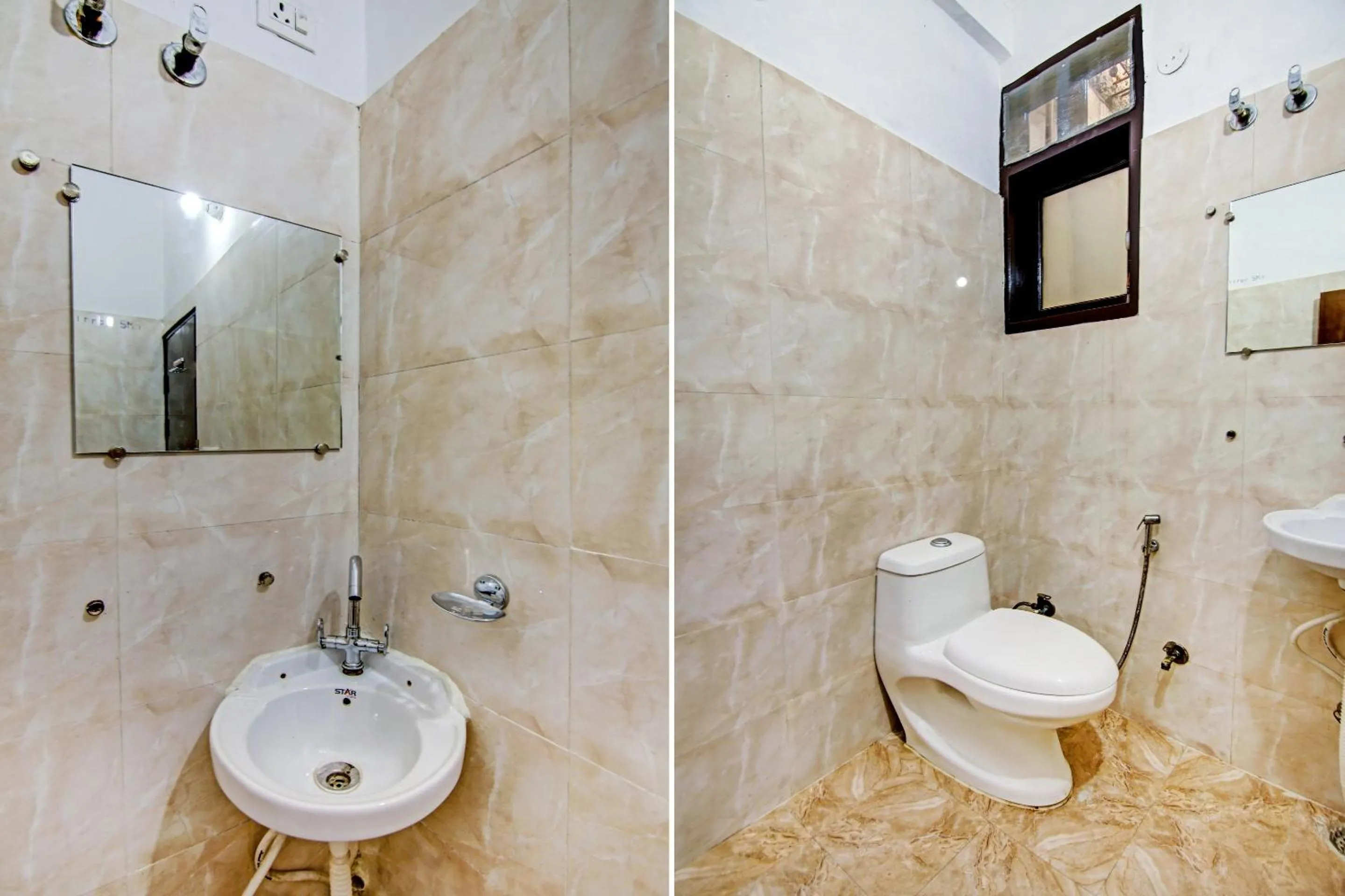 Bathroom in Hotel O SKY INN