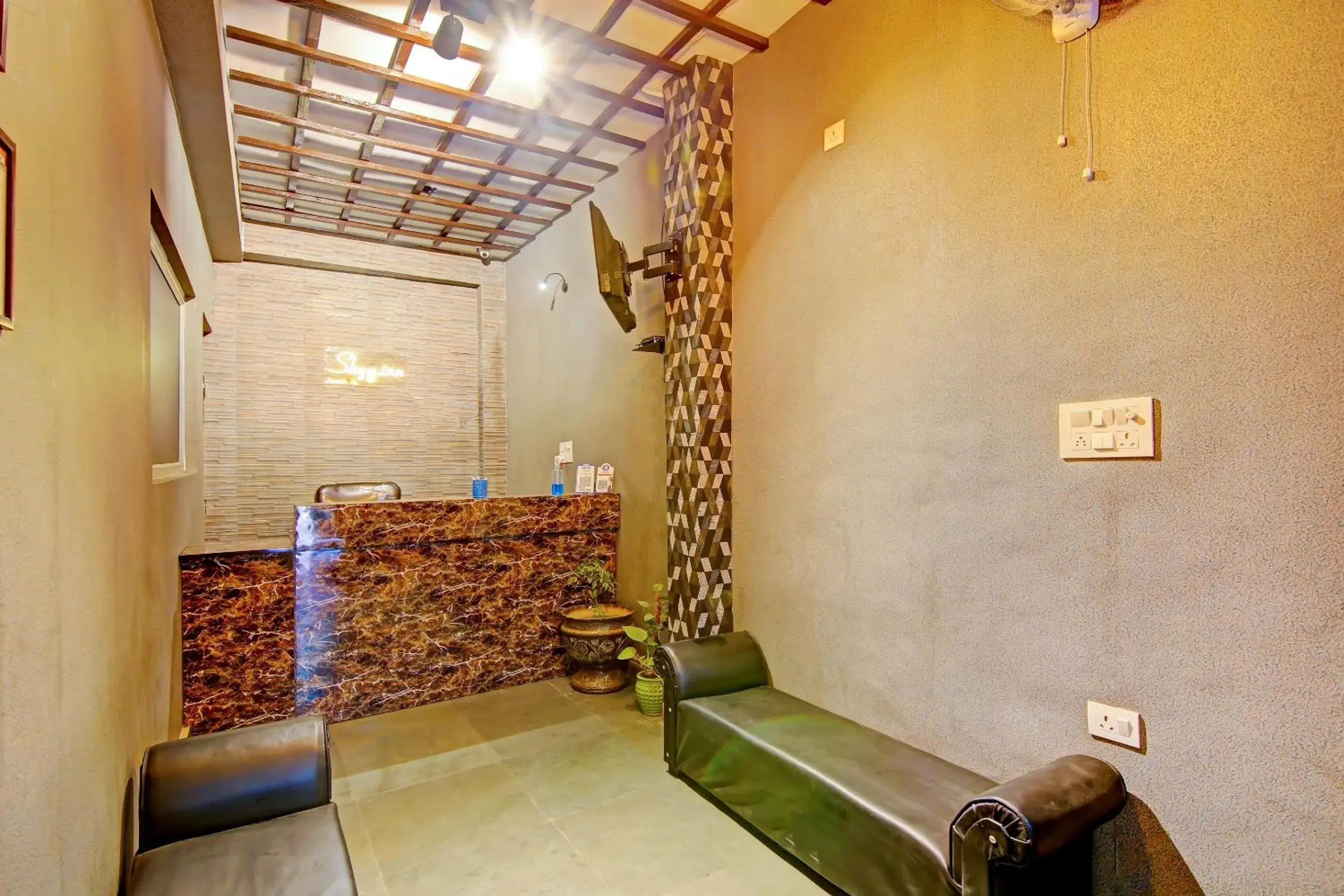 Lobby or reception in Super Hotel O SKY INN Lobby or reception in Super Hotel O SKY INN