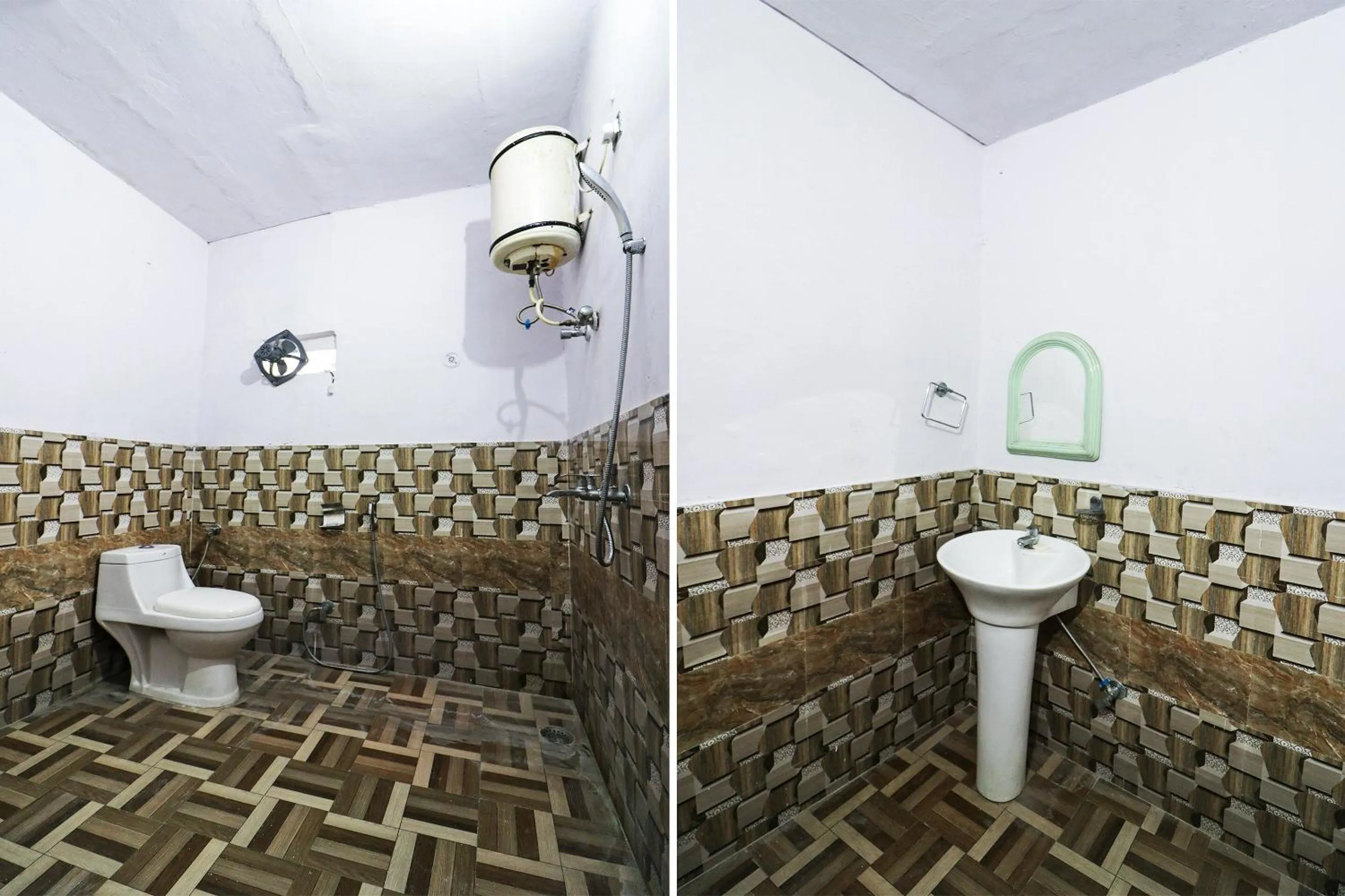 Bathroom in Hotel O Jyoti Palace