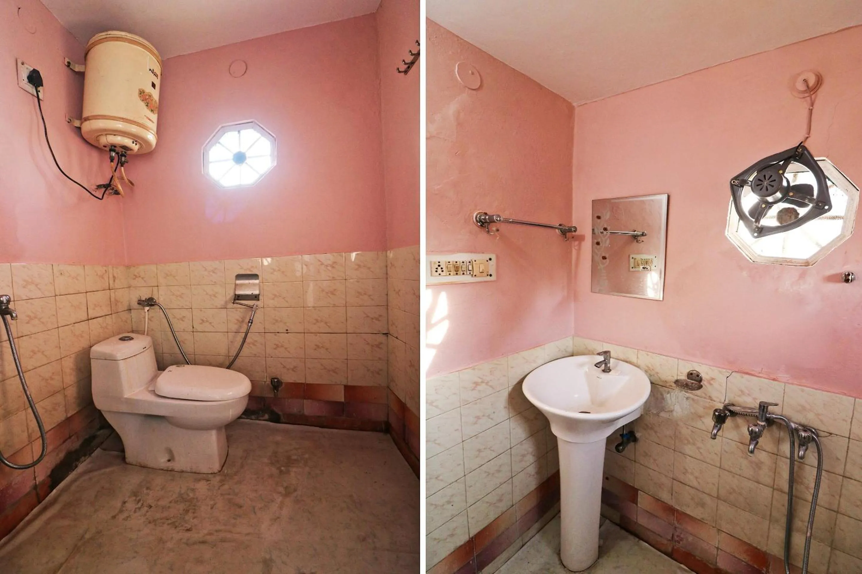 Bathroom in Hotel O Jyoti Palace