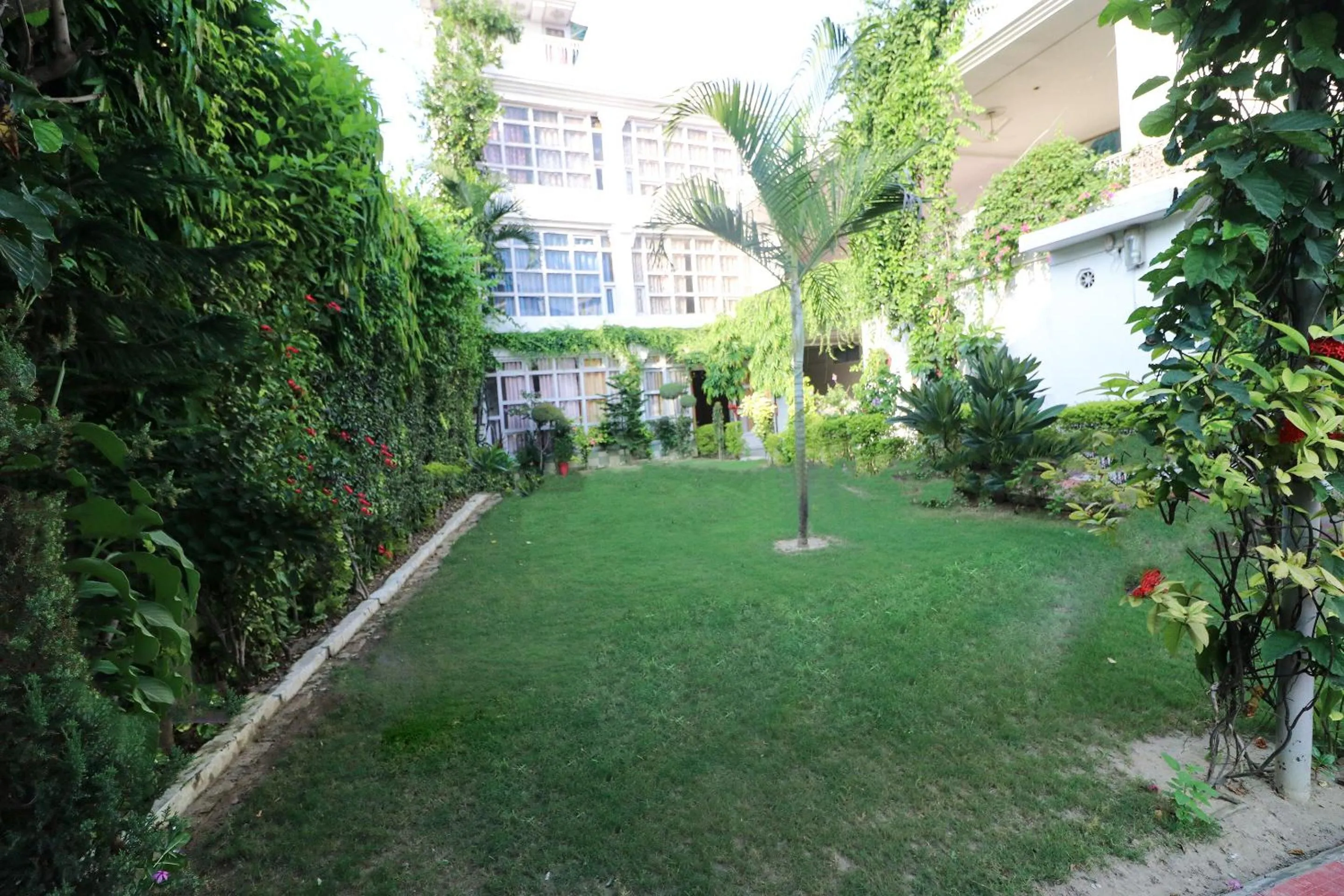 Garden in Hotel O Jyoti Palace