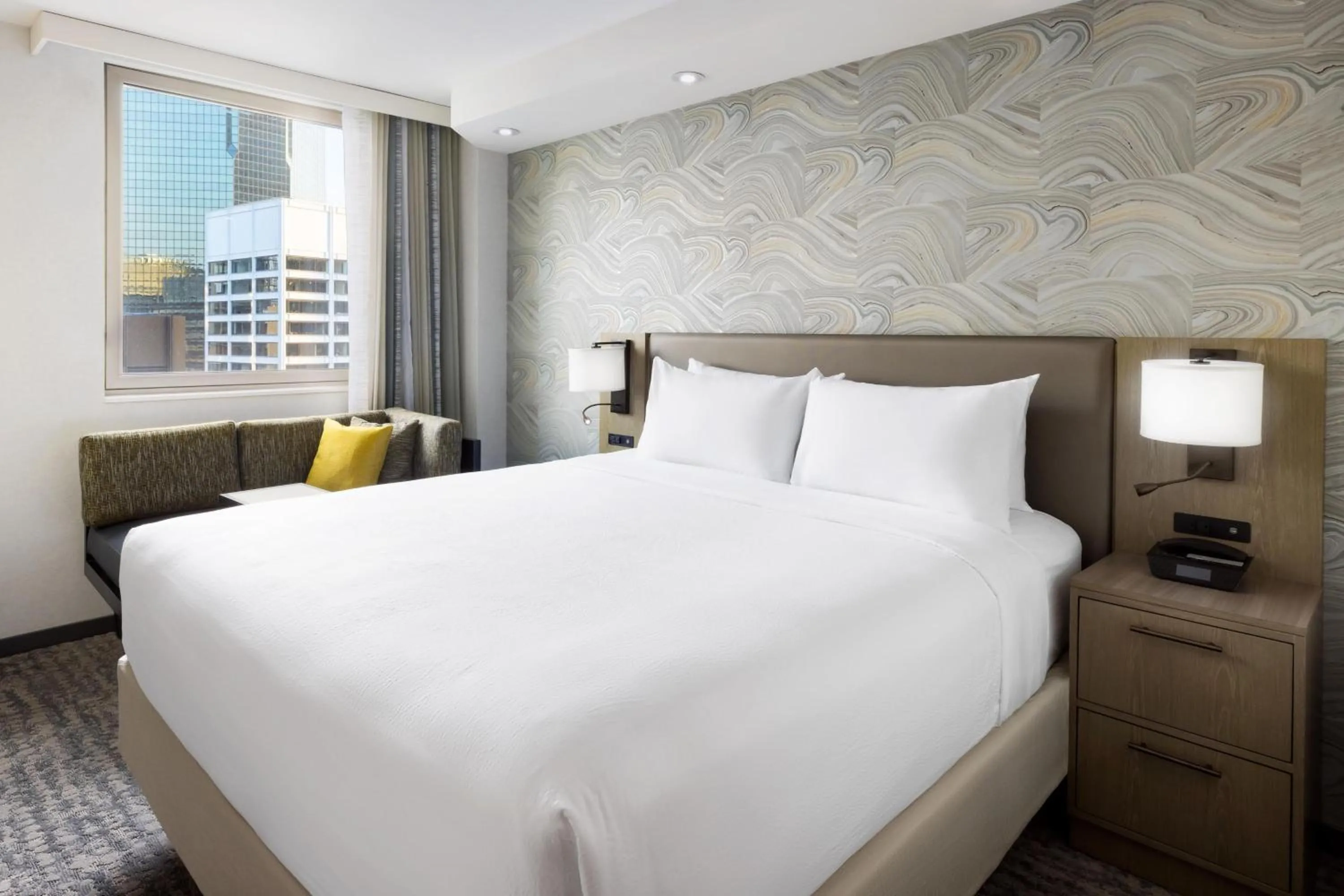 Photo of the whole room, Bed in Residence Inn New York Downtown Manhattan/Financial District