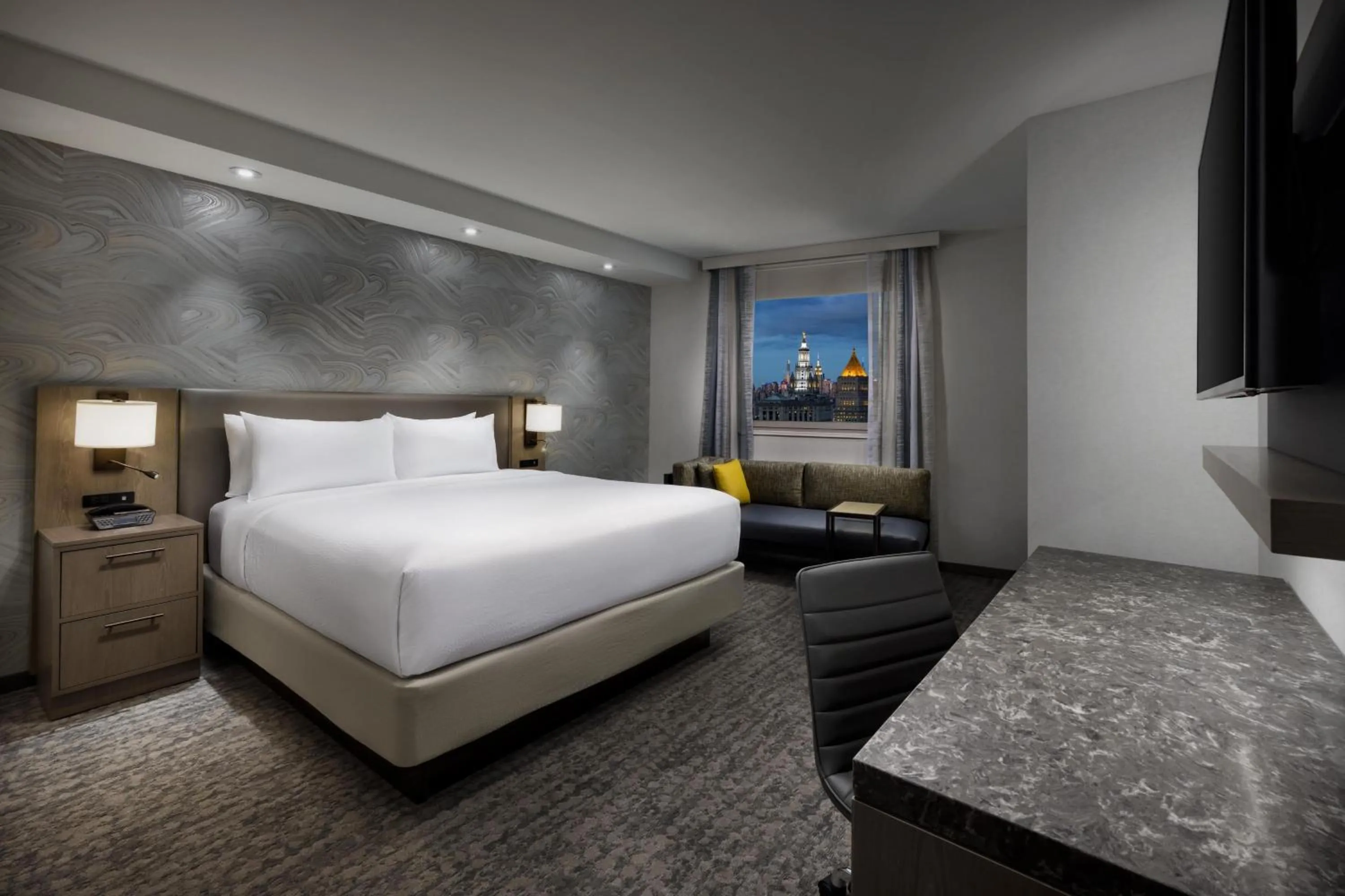 Photo of the whole room, Bed in Residence Inn New York Downtown Manhattan/Financial District
