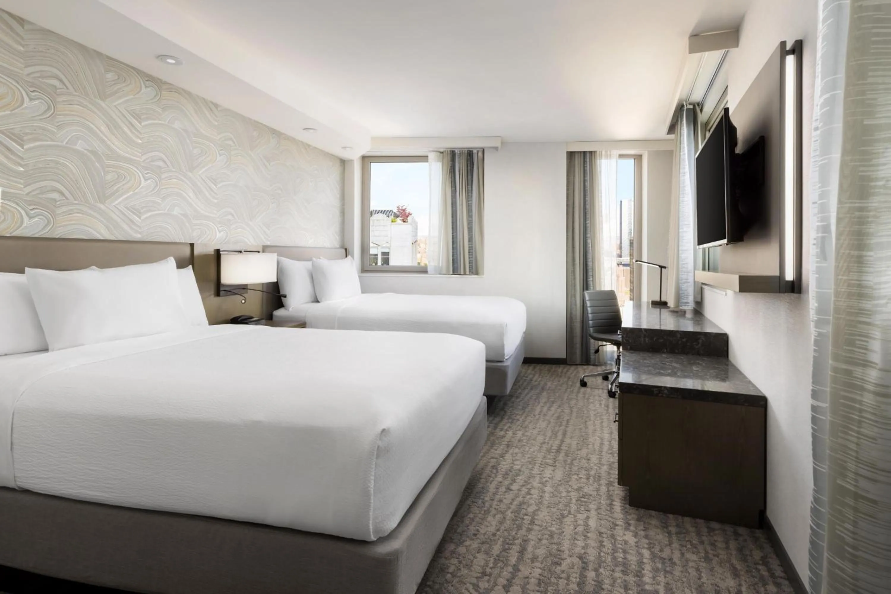 Photo of the whole room, Bed in Residence Inn New York Downtown Manhattan/Financial District