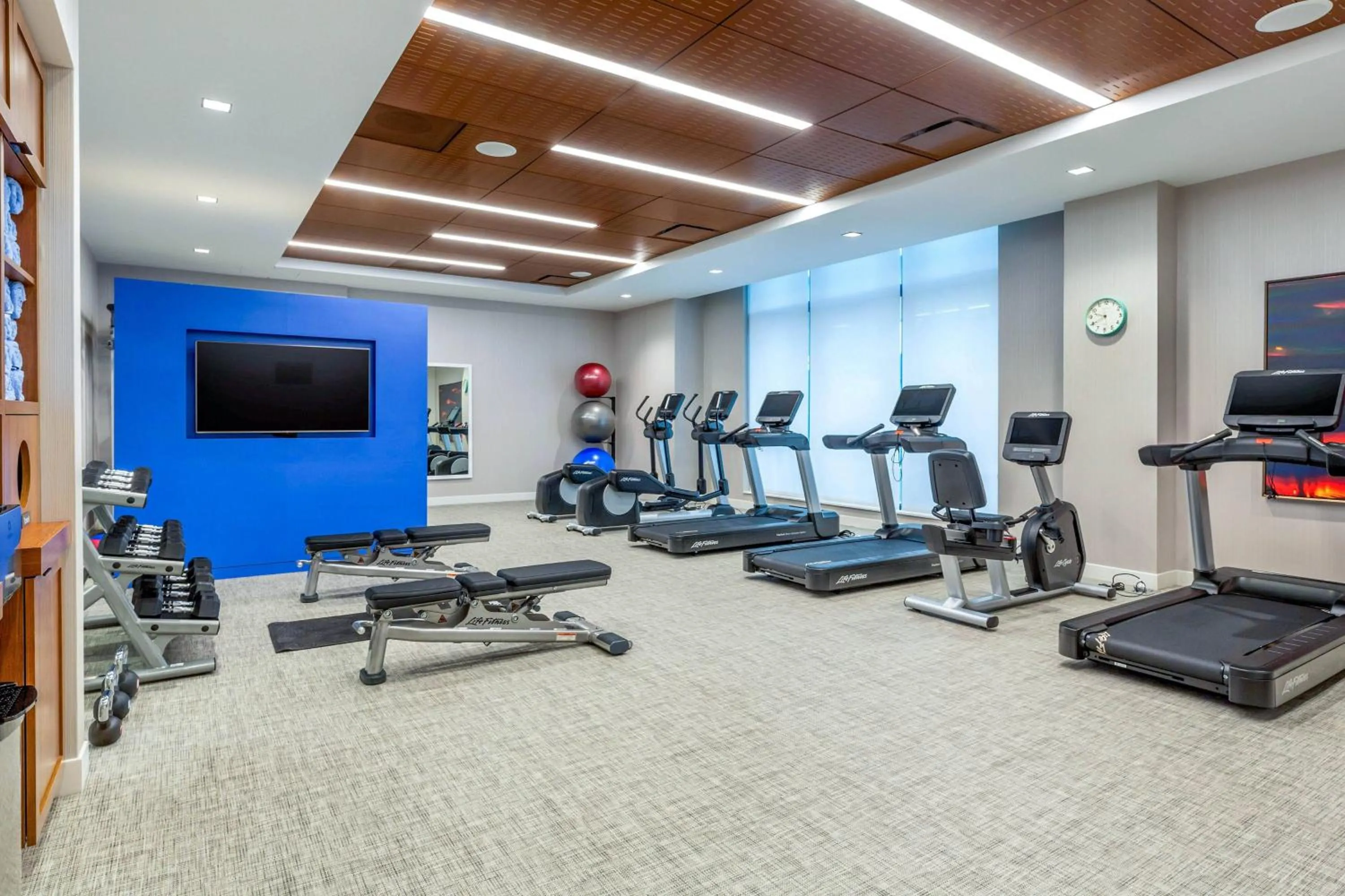 Fitness centre/facilities in Residence Inn Providence Downtown